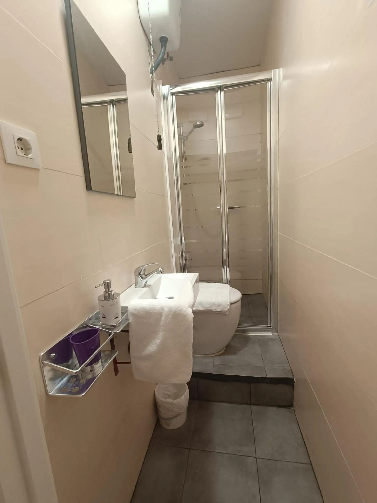 Bathroom in Hostal Sant Antoni