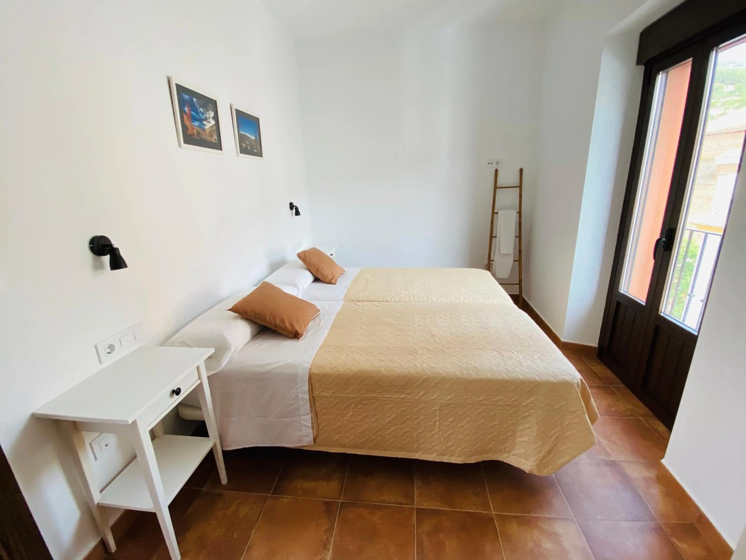 Bedroom, Bed in Apartamentos rurales, La Casa de Baltasar