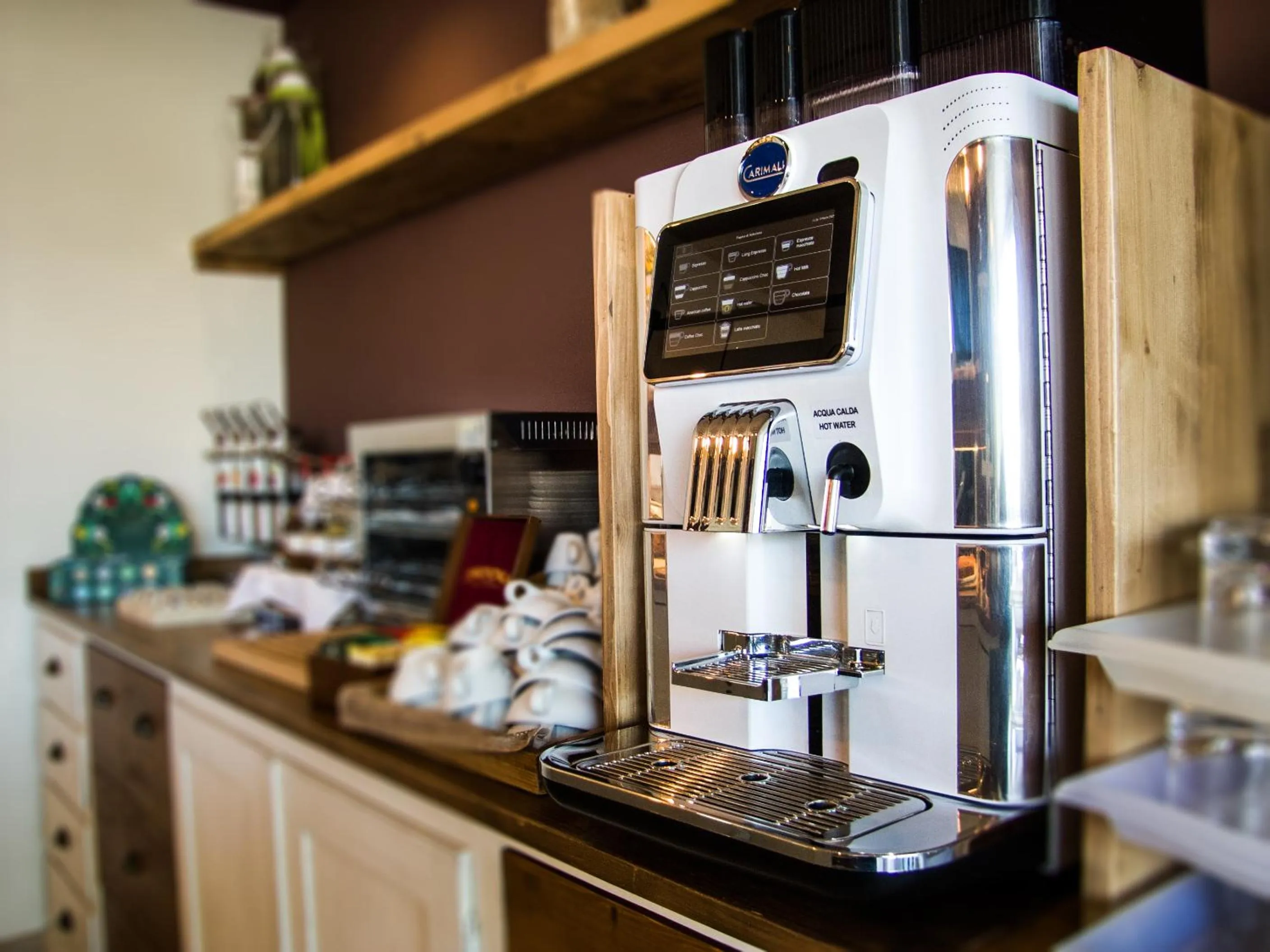 Buffet breakfast in Hotel Ambra