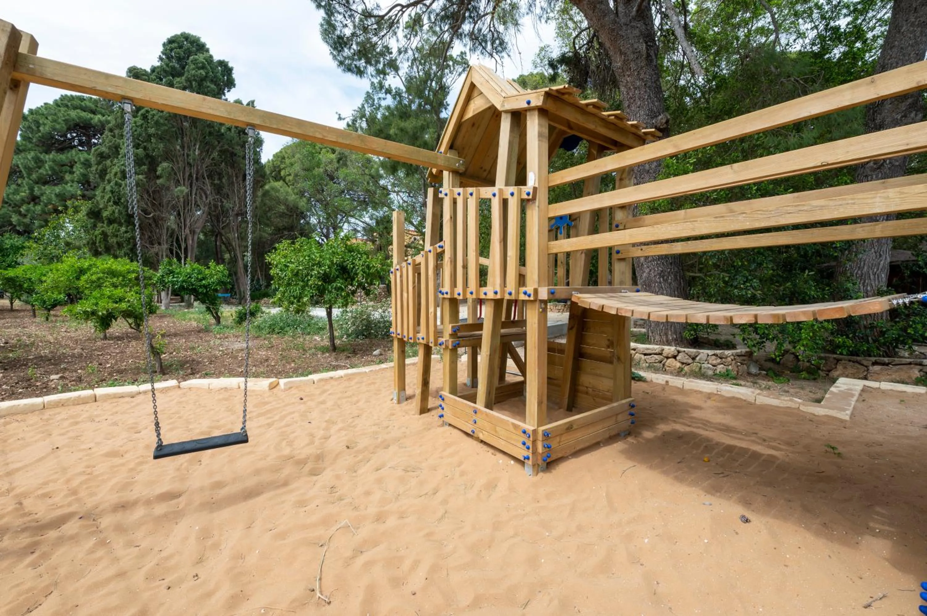 Children play ground in Duca di Castelmonte