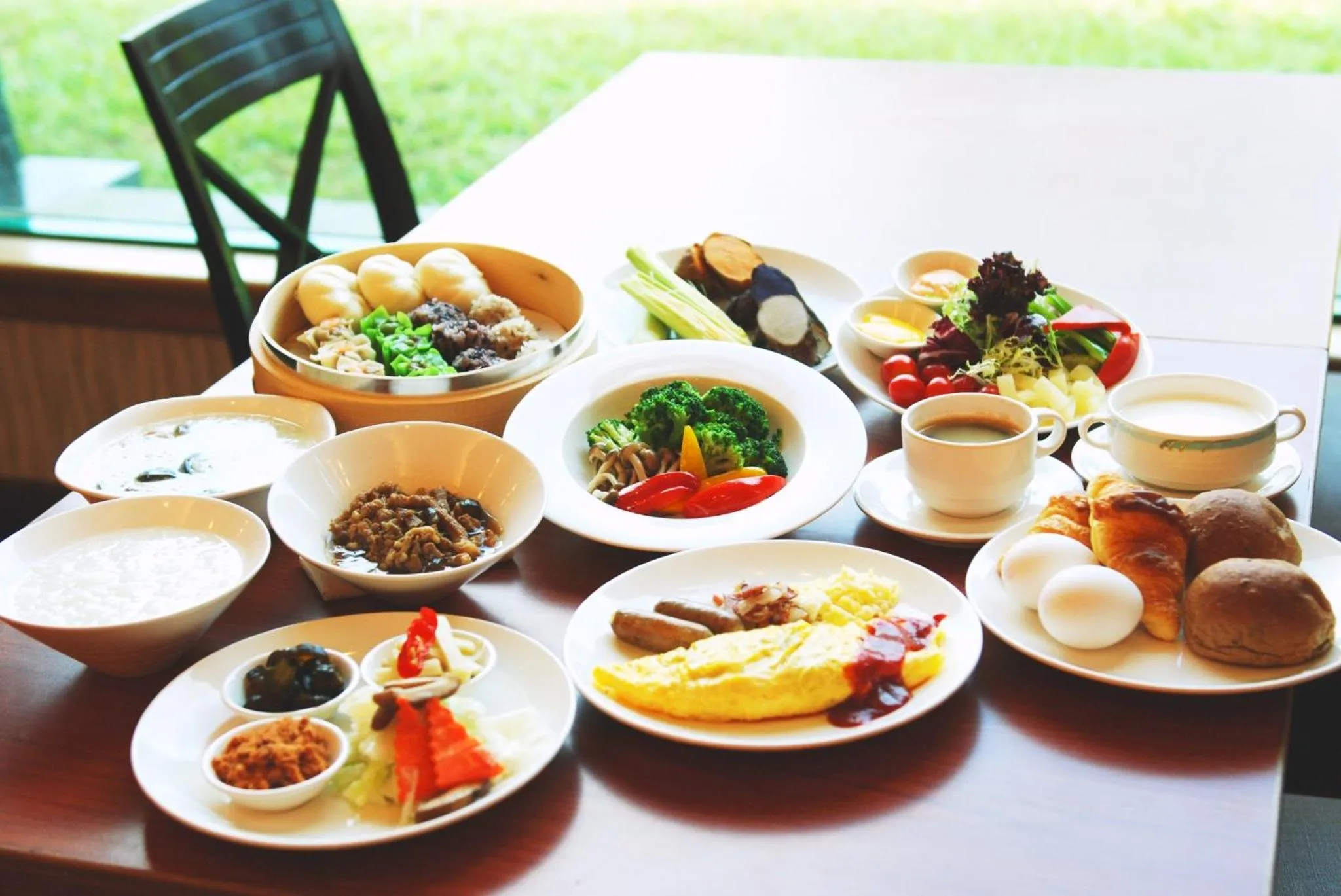 Breakfast in Uni-Resort Mawutu