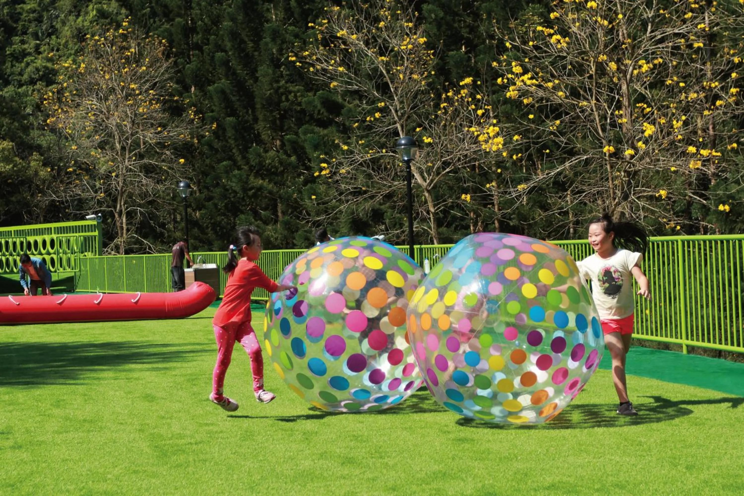 Children play ground in Uni-Resort Mawutu