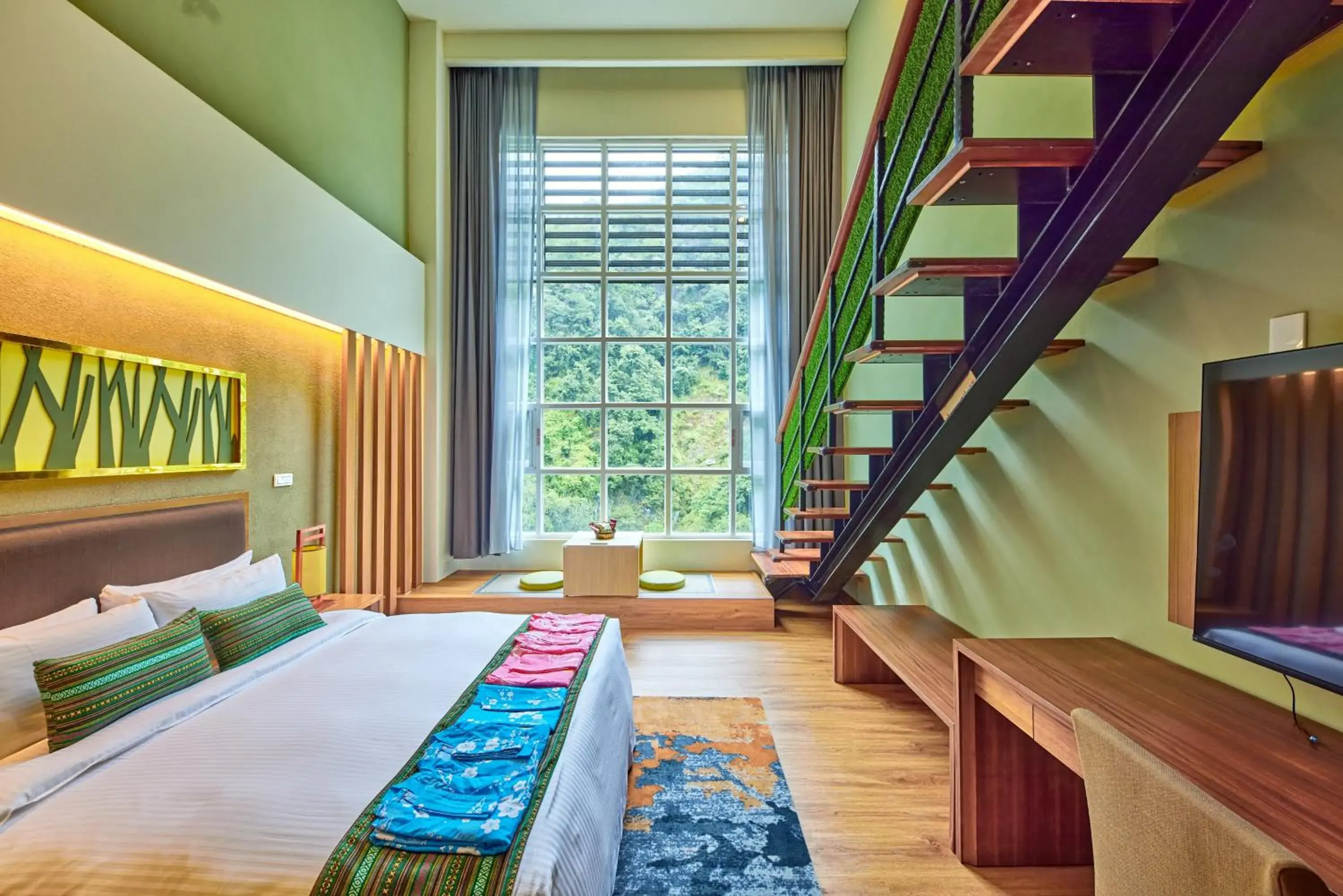 Loft Family Room with Creek View in Uni-Resort Ku-Kuan Loft Family Room with Creek View in Uni-Resort Ku-Kuan