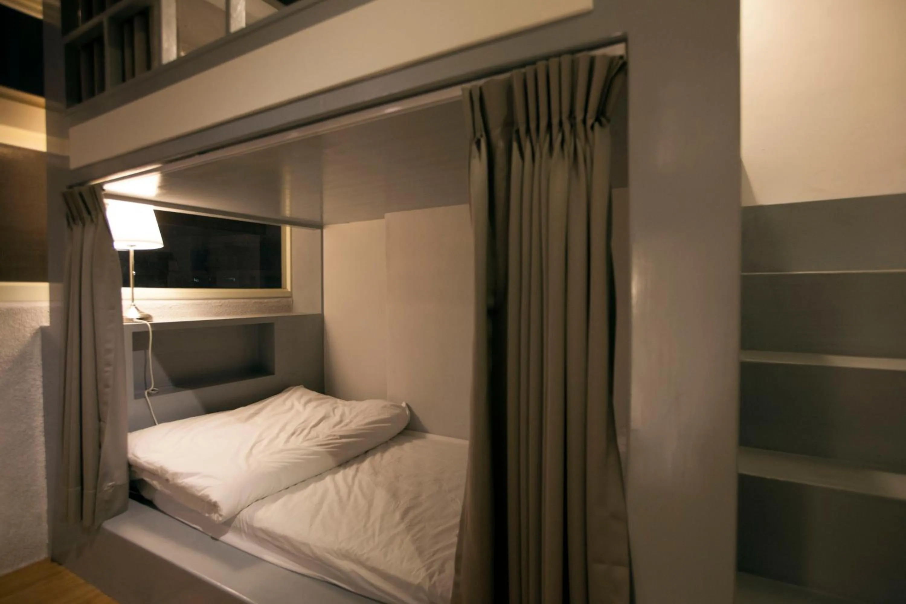 bunk bed, Bed in Mr. Lobster’s Secret Den design hostel