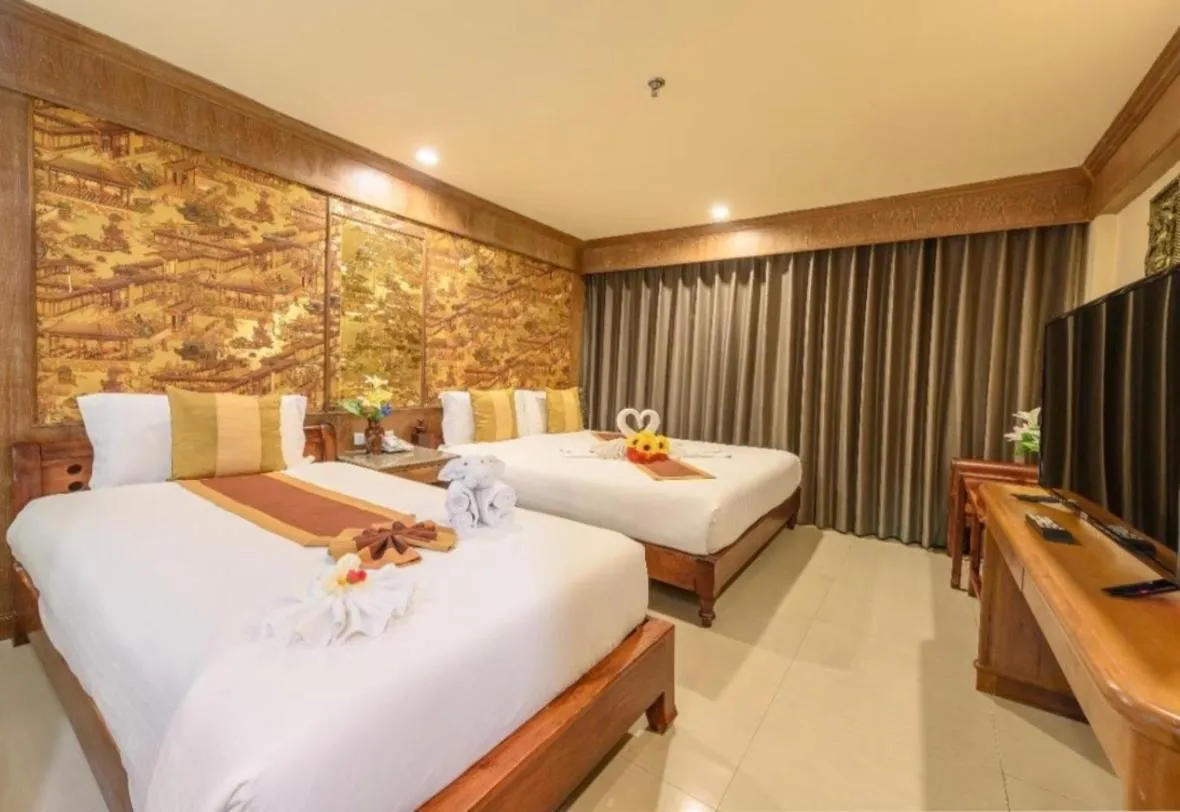 TV and multimedia, Bed in Boutique Paradise Hotel