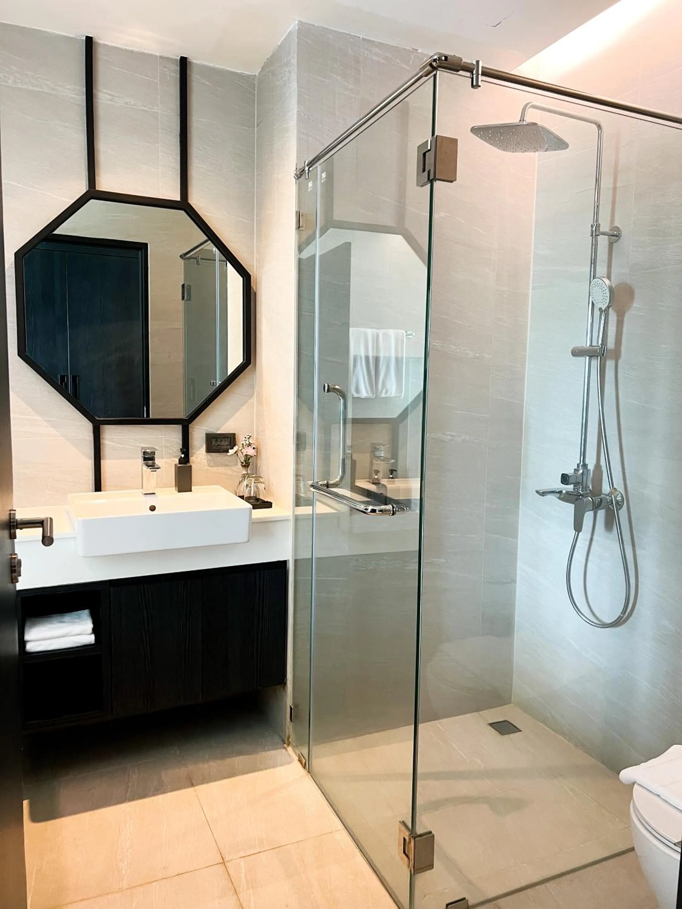 Shower in Estella Khao Yai