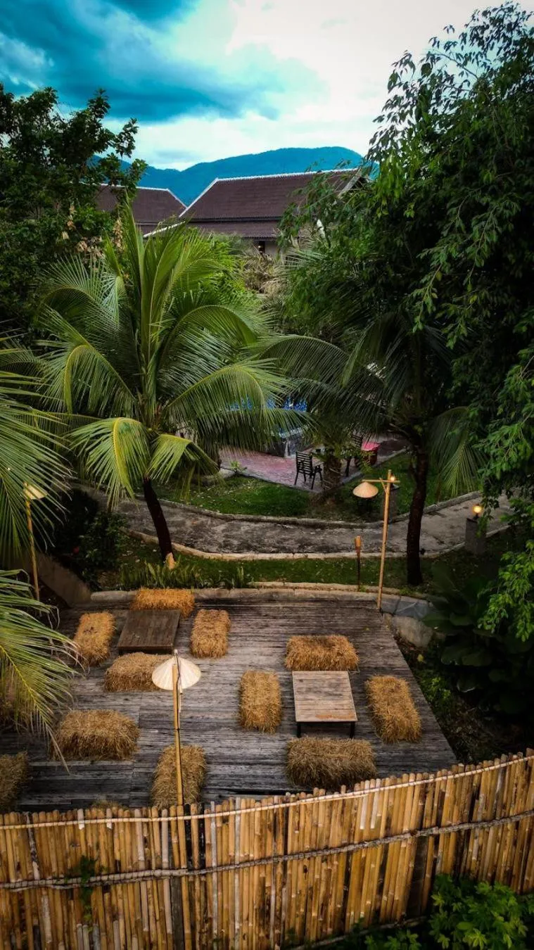 Natural landscape in Vang Vieng Savanh Sunset View Resort