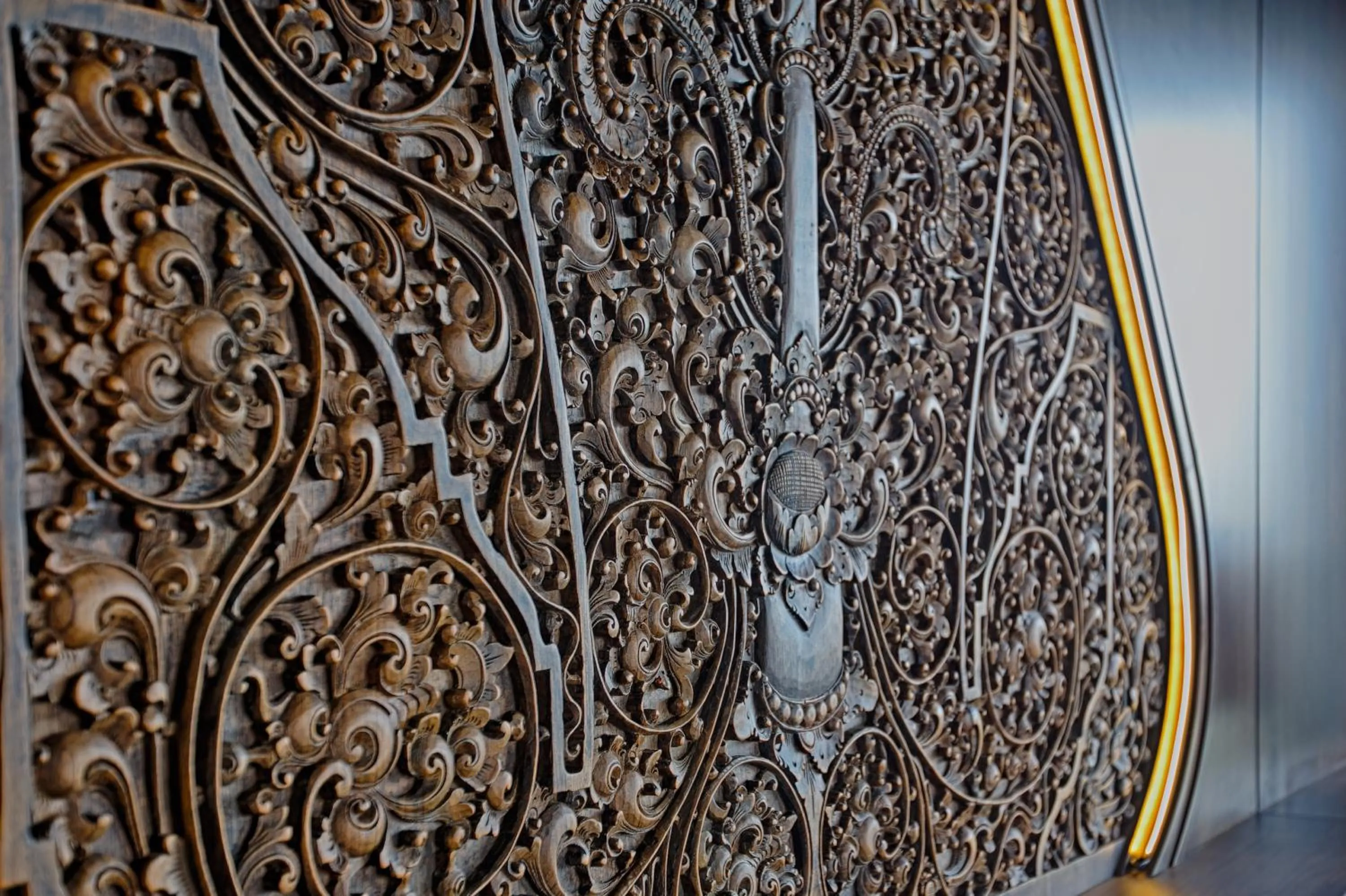 Decorative detail in Taman Dharmawangsa Suites