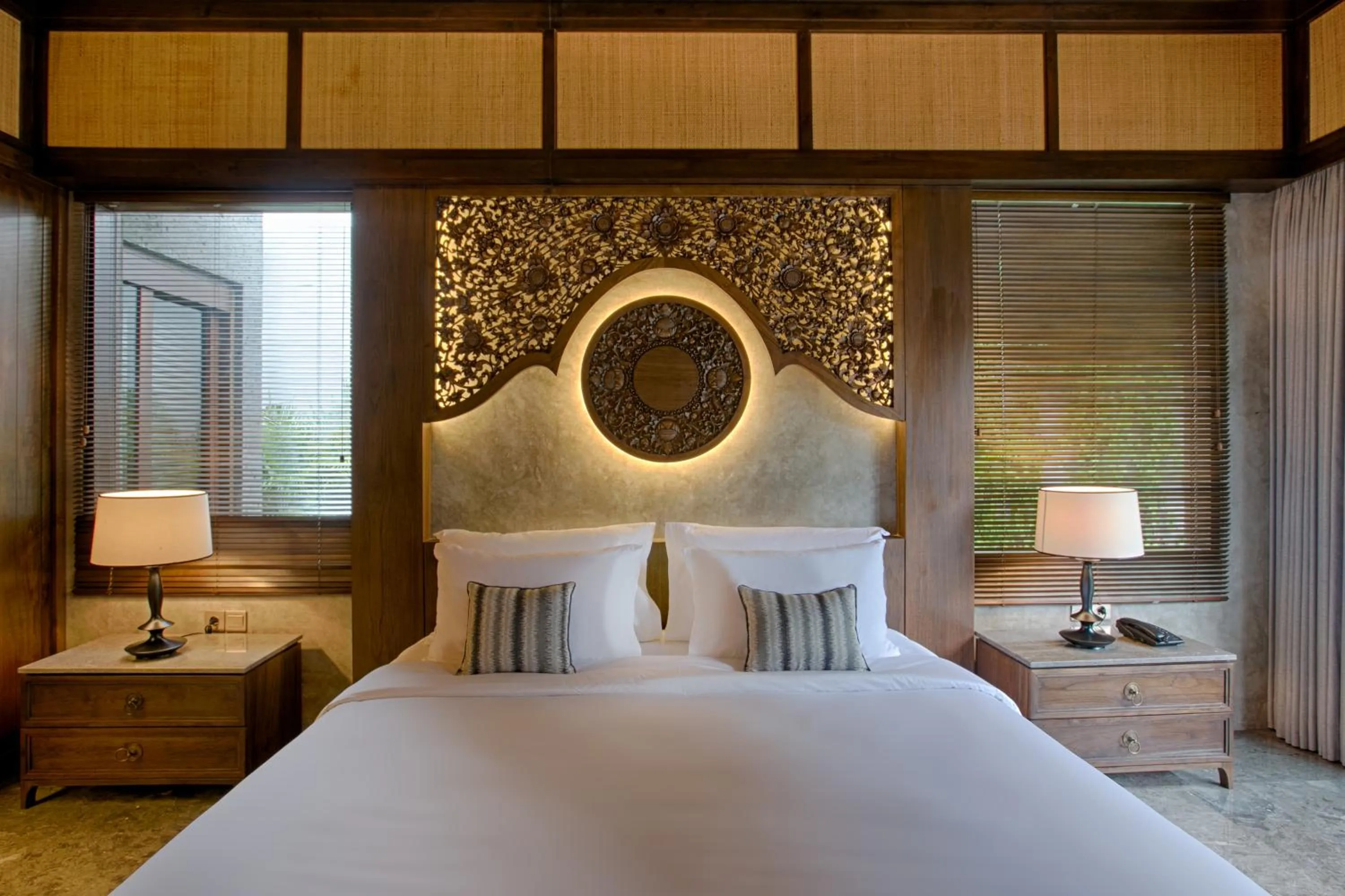 Bed in Taman Dharmawangsa Suites