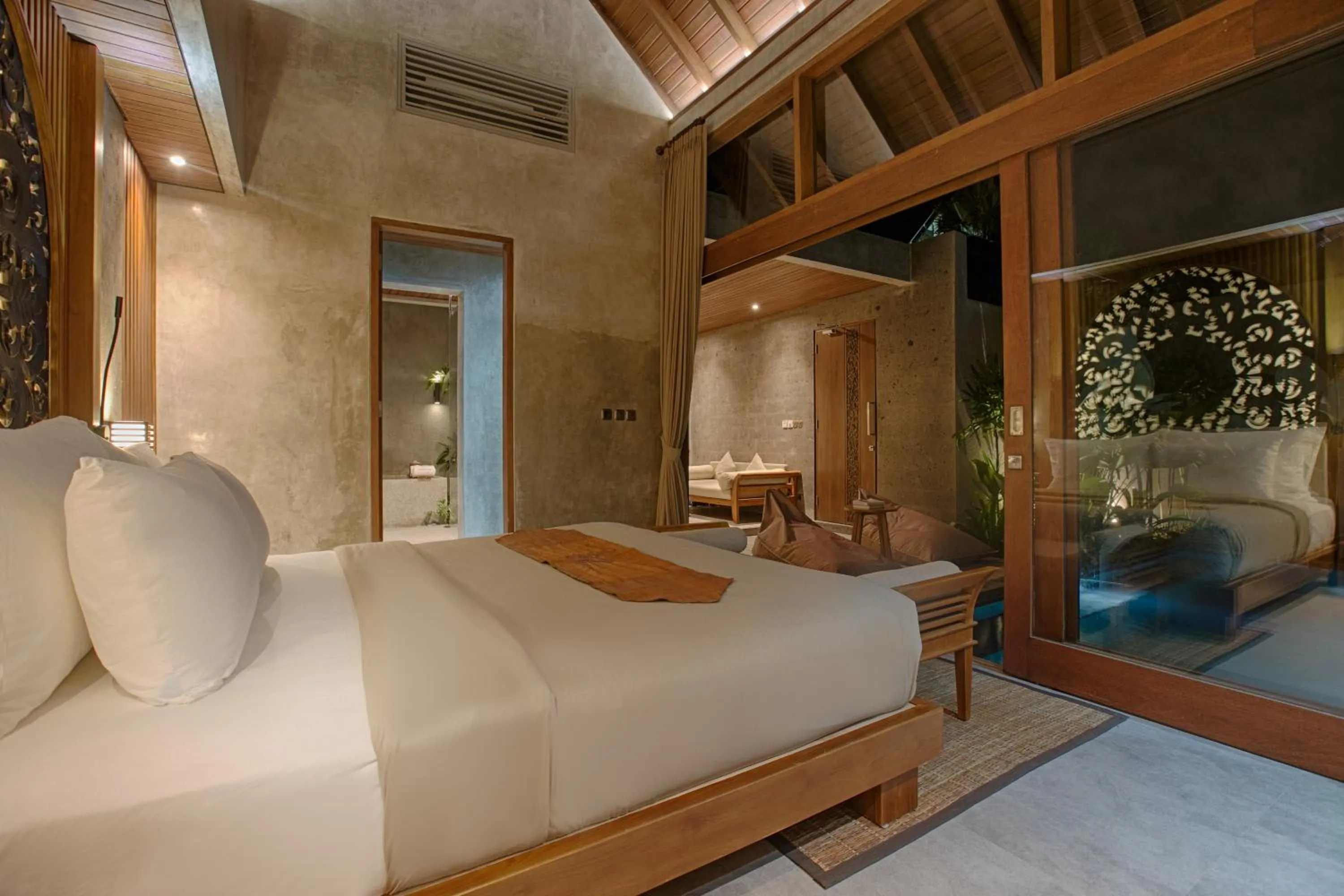 Bed in Taman Dharmawangsa Suites