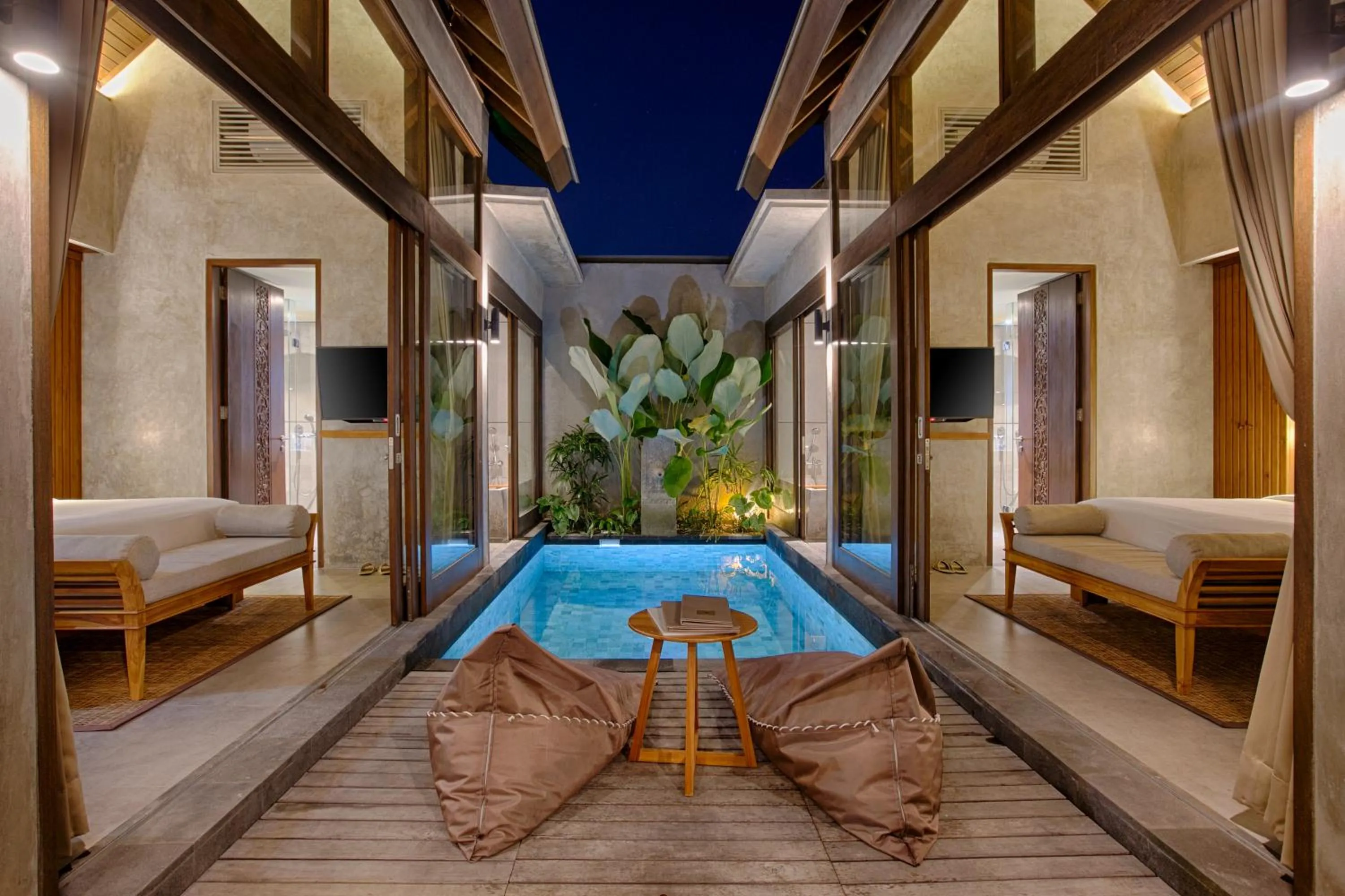 Garden in Taman Dharmawangsa Suites