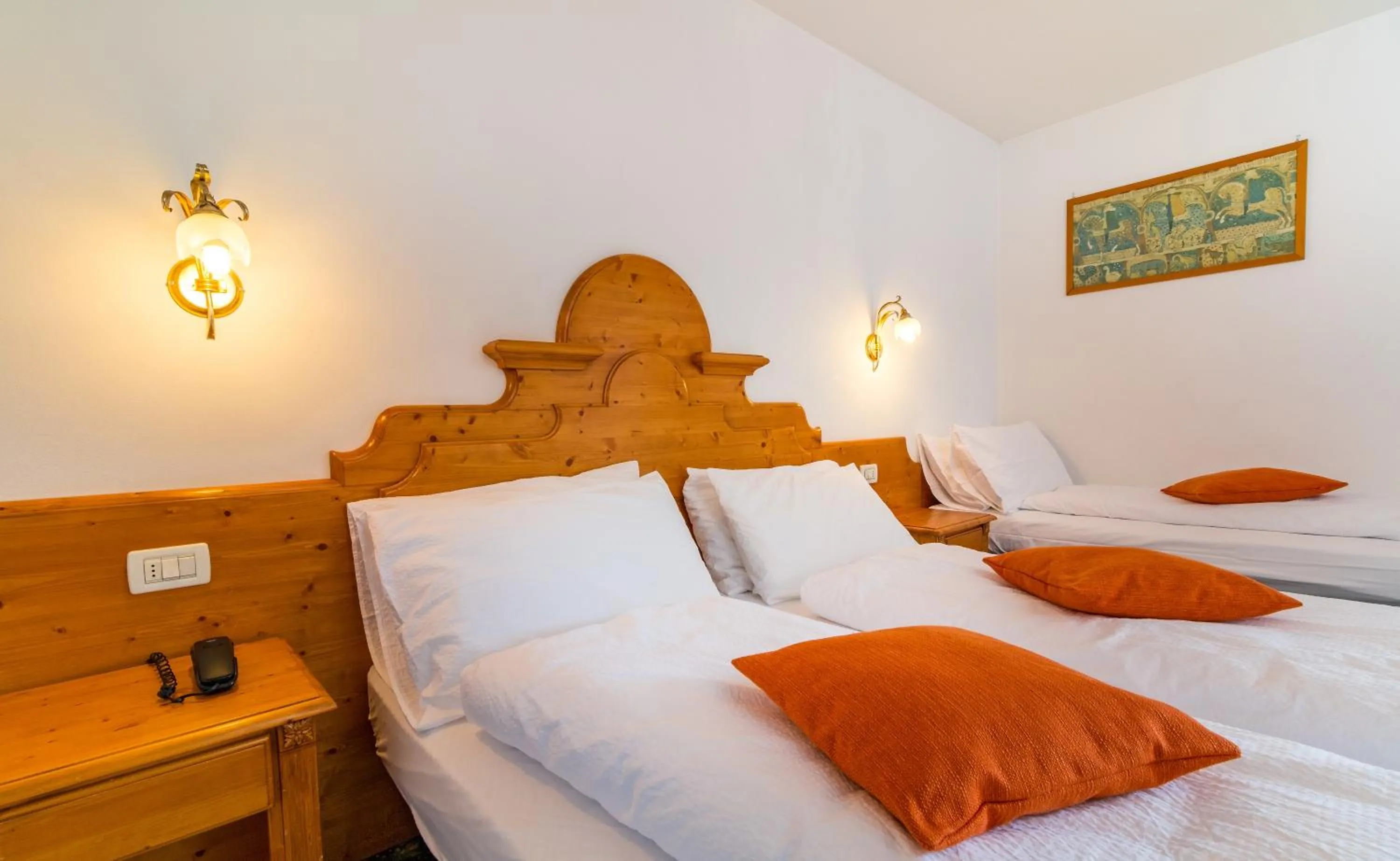 Bed in Hotel Bonapace ***S