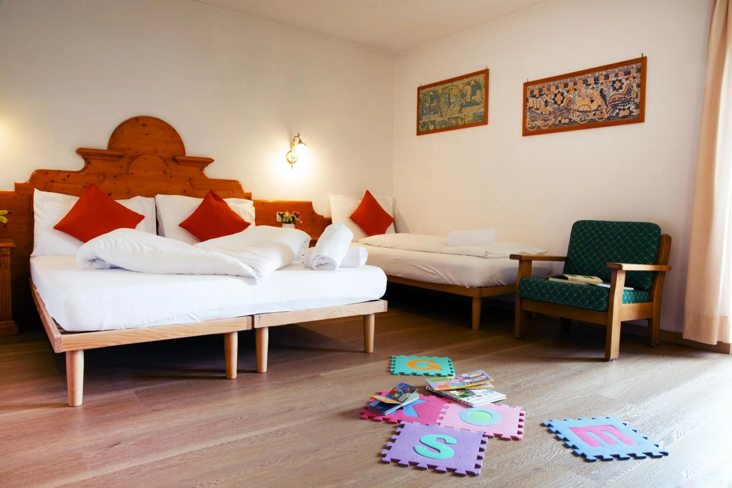 Bed in Hotel Bonapace ***S