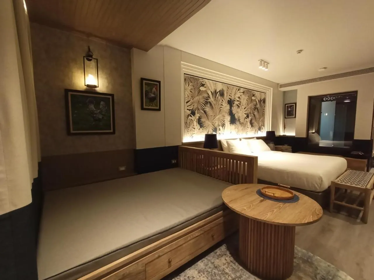 Seating area, Bed in Yatika Boutique Chiang Dao