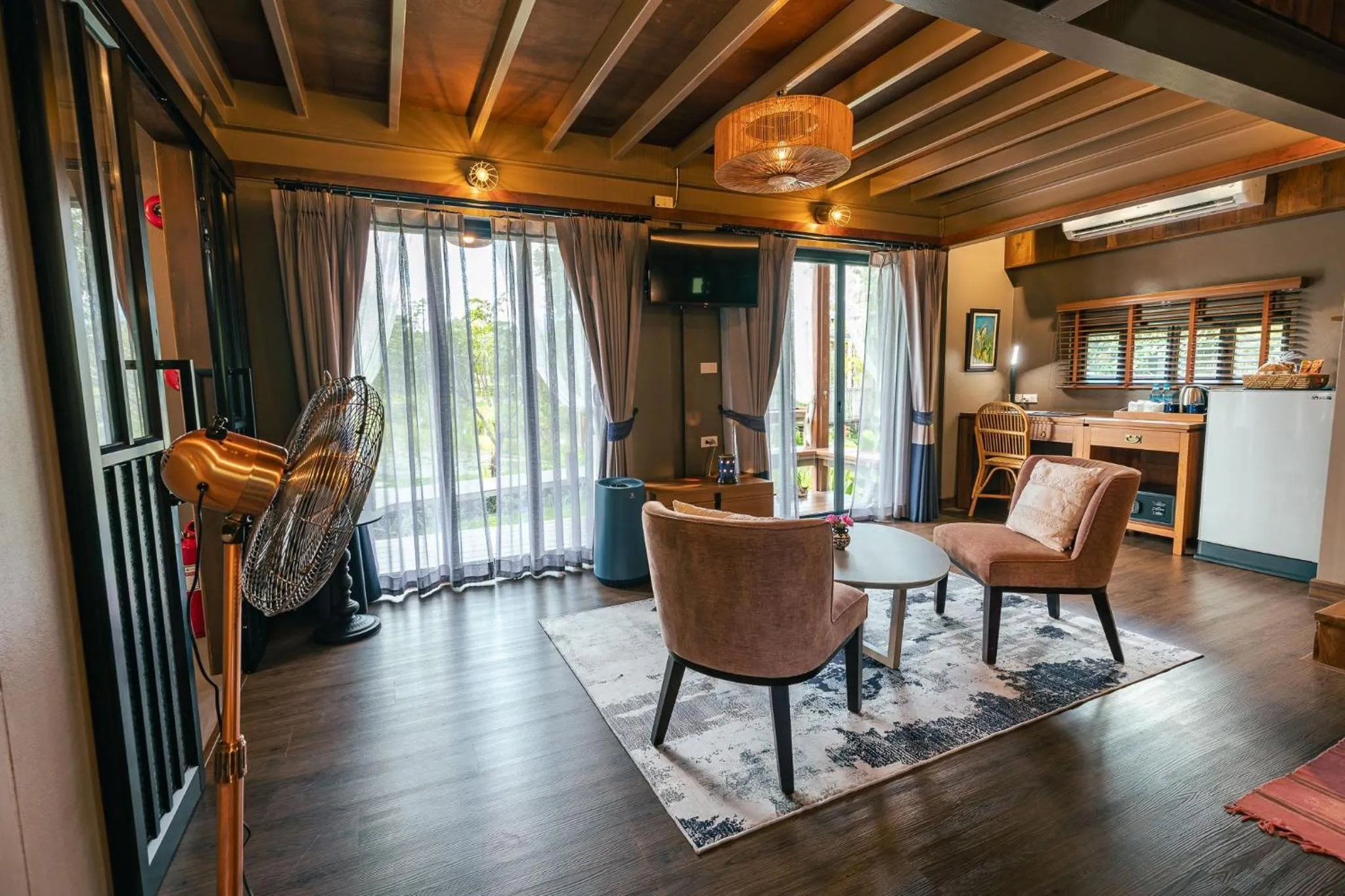 Living room in Yatika Boutique Chiang Dao