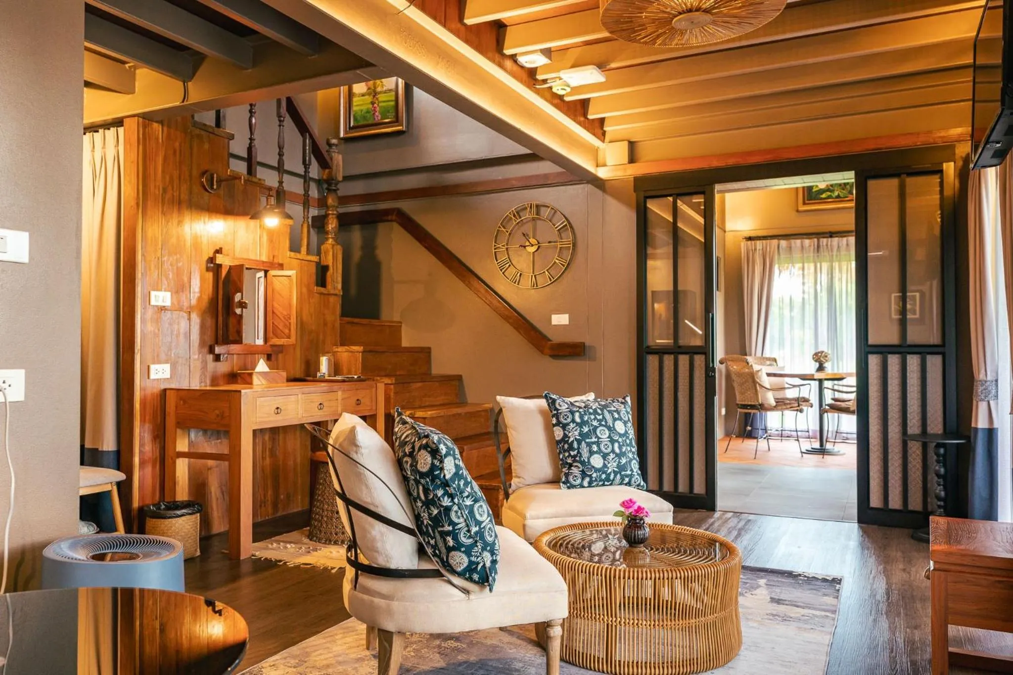 Living room in Yatika Boutique Chiang Dao