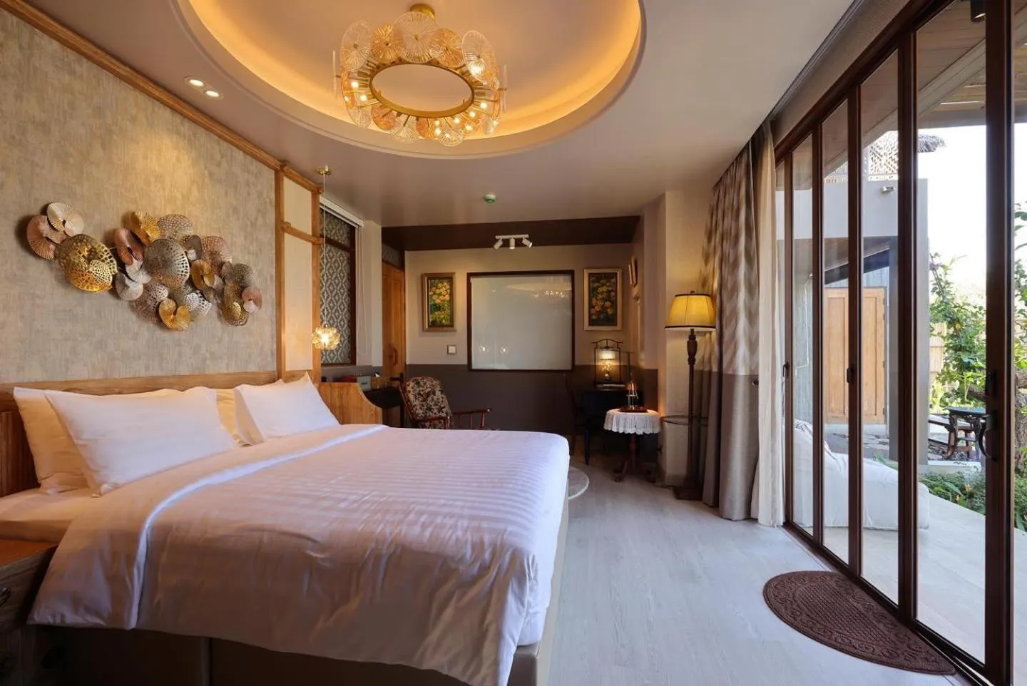 Bed in Yatika Boutique Chiang Dao