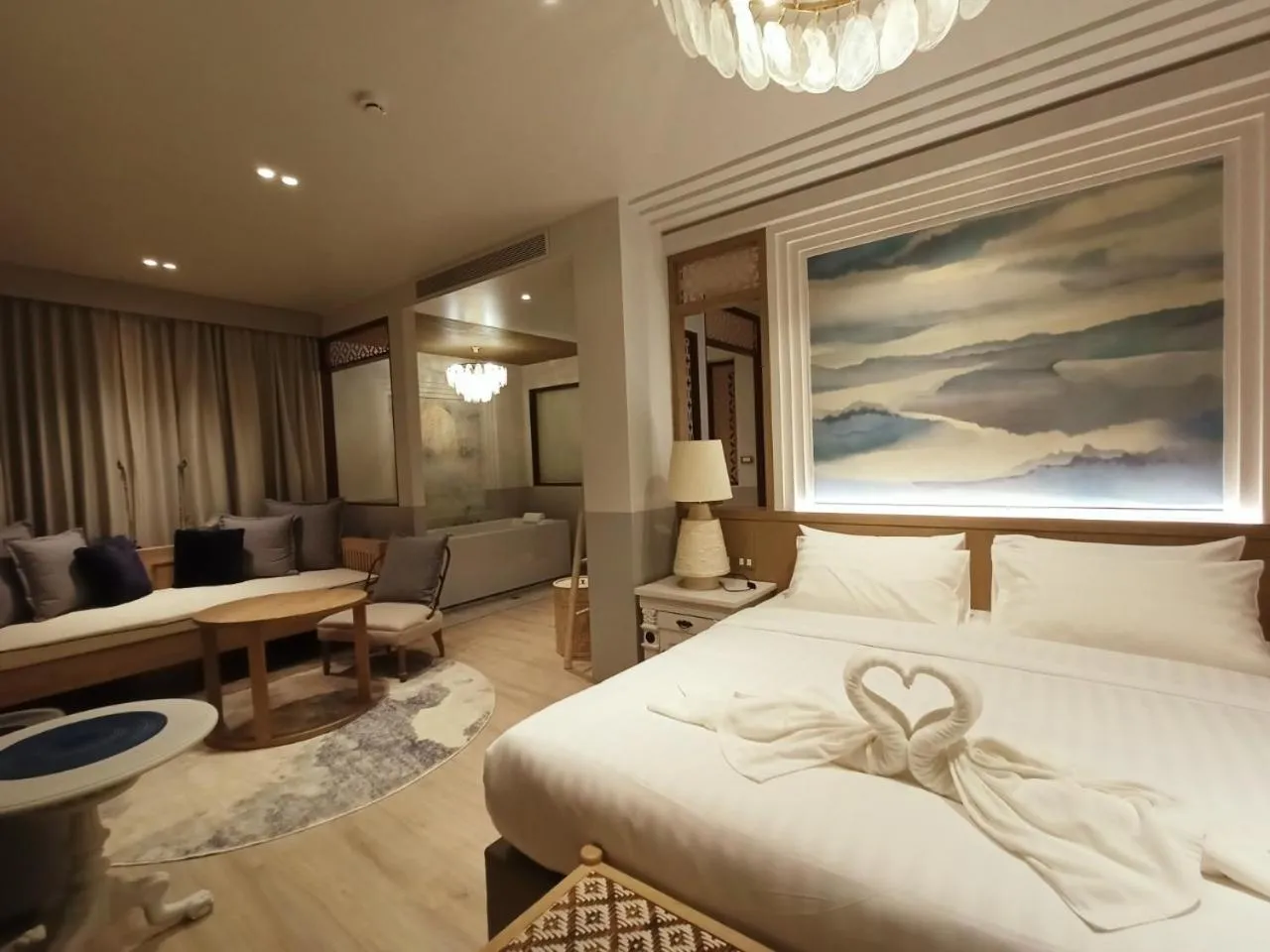 Bed in Yatika Boutique Chiang Dao