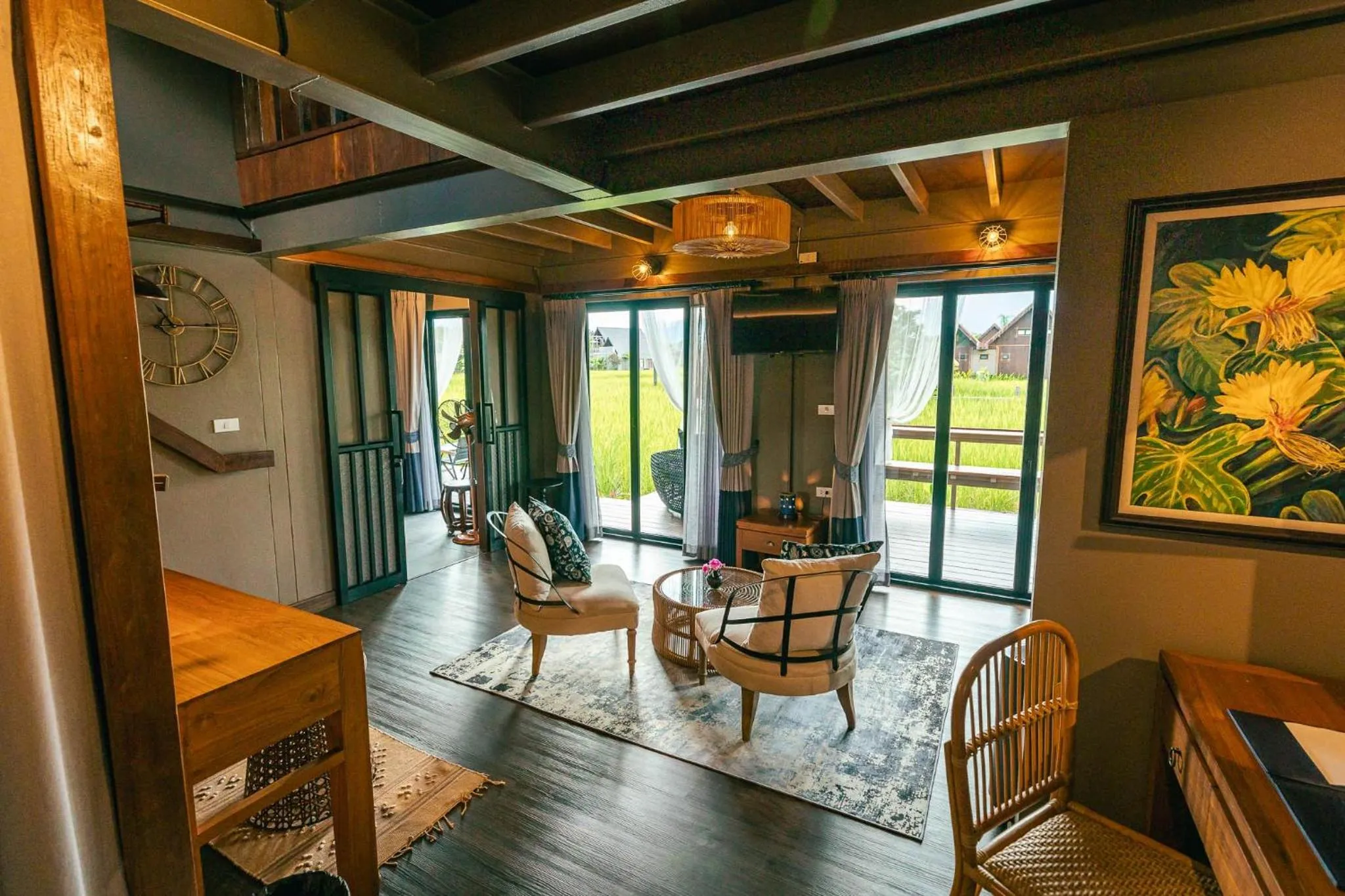 Living room in Yatika Boutique Chiang Dao