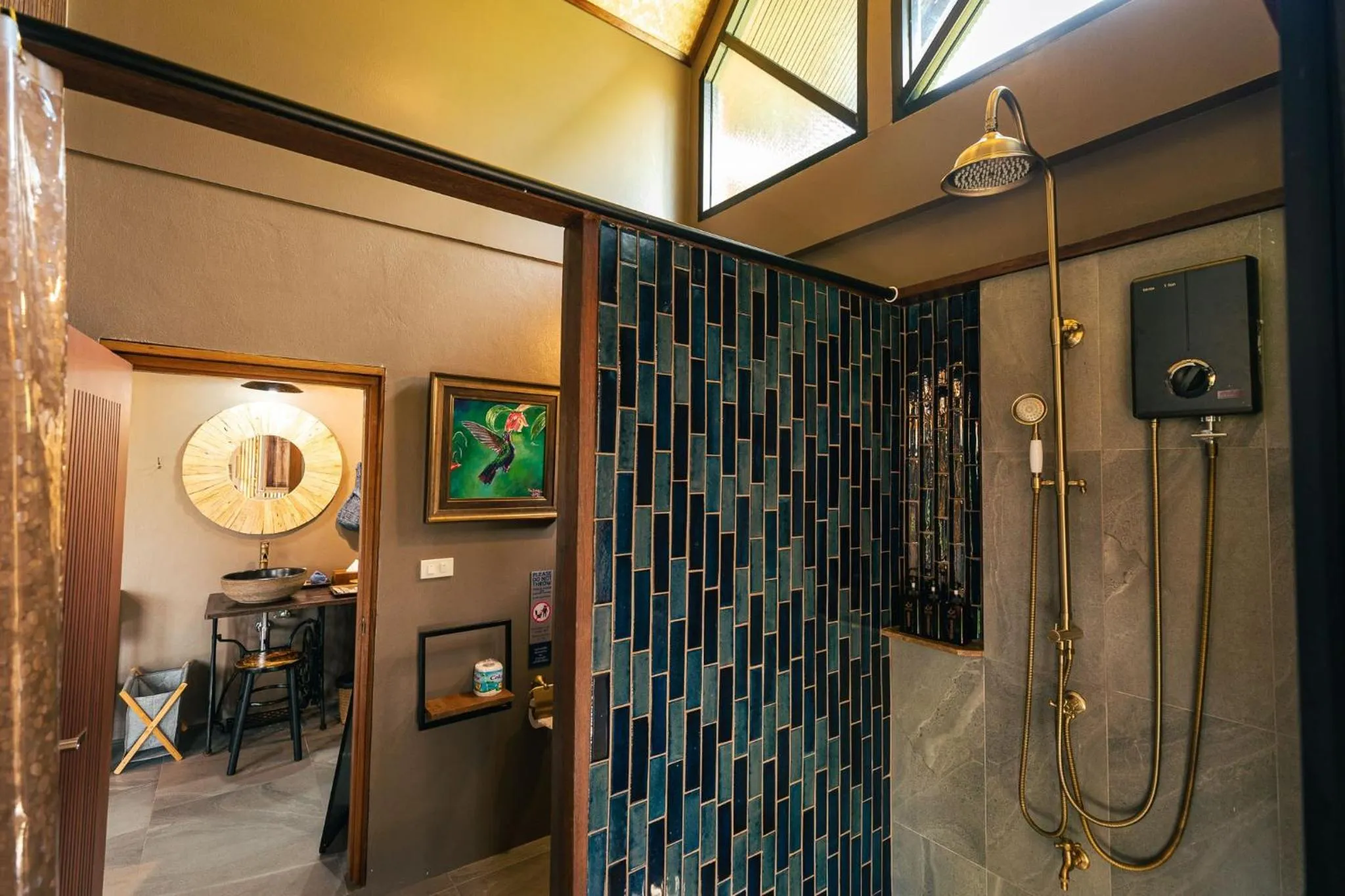 Shower in Yatika Boutique Chiang Dao