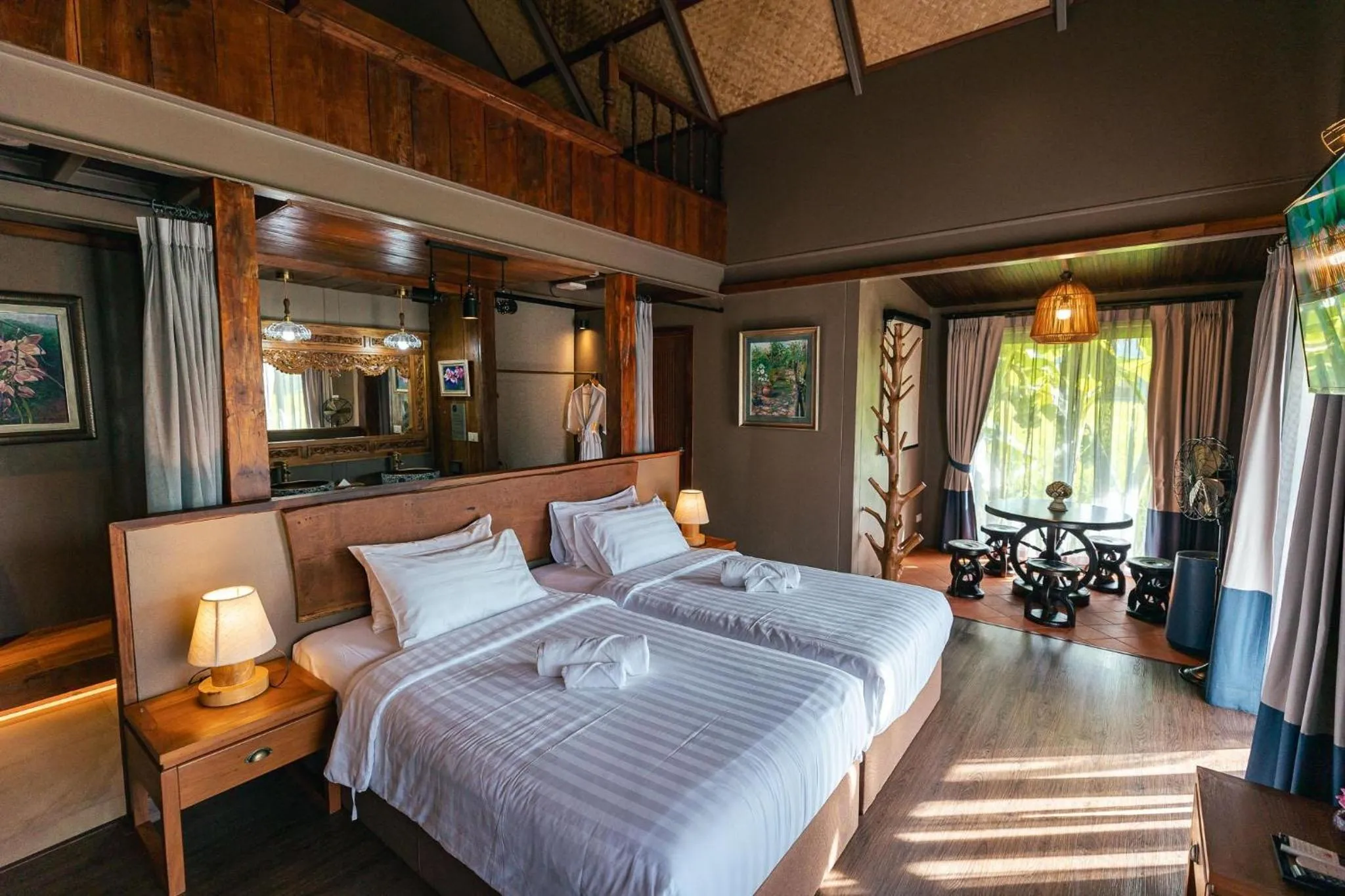 Photo of the whole room, Bed in Yatika Boutique Chiang Dao