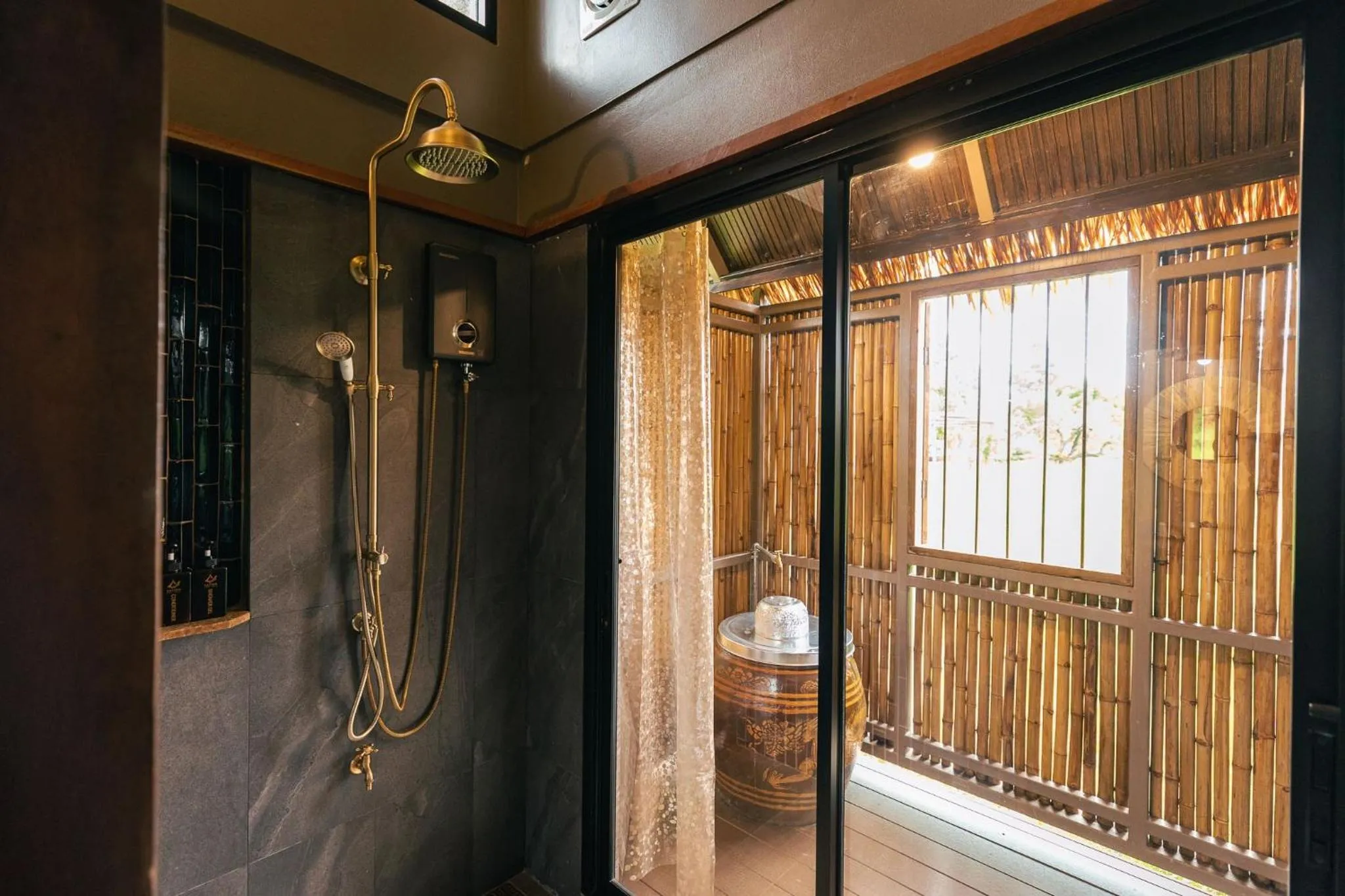 Shower in Yatika Boutique Chiang Dao