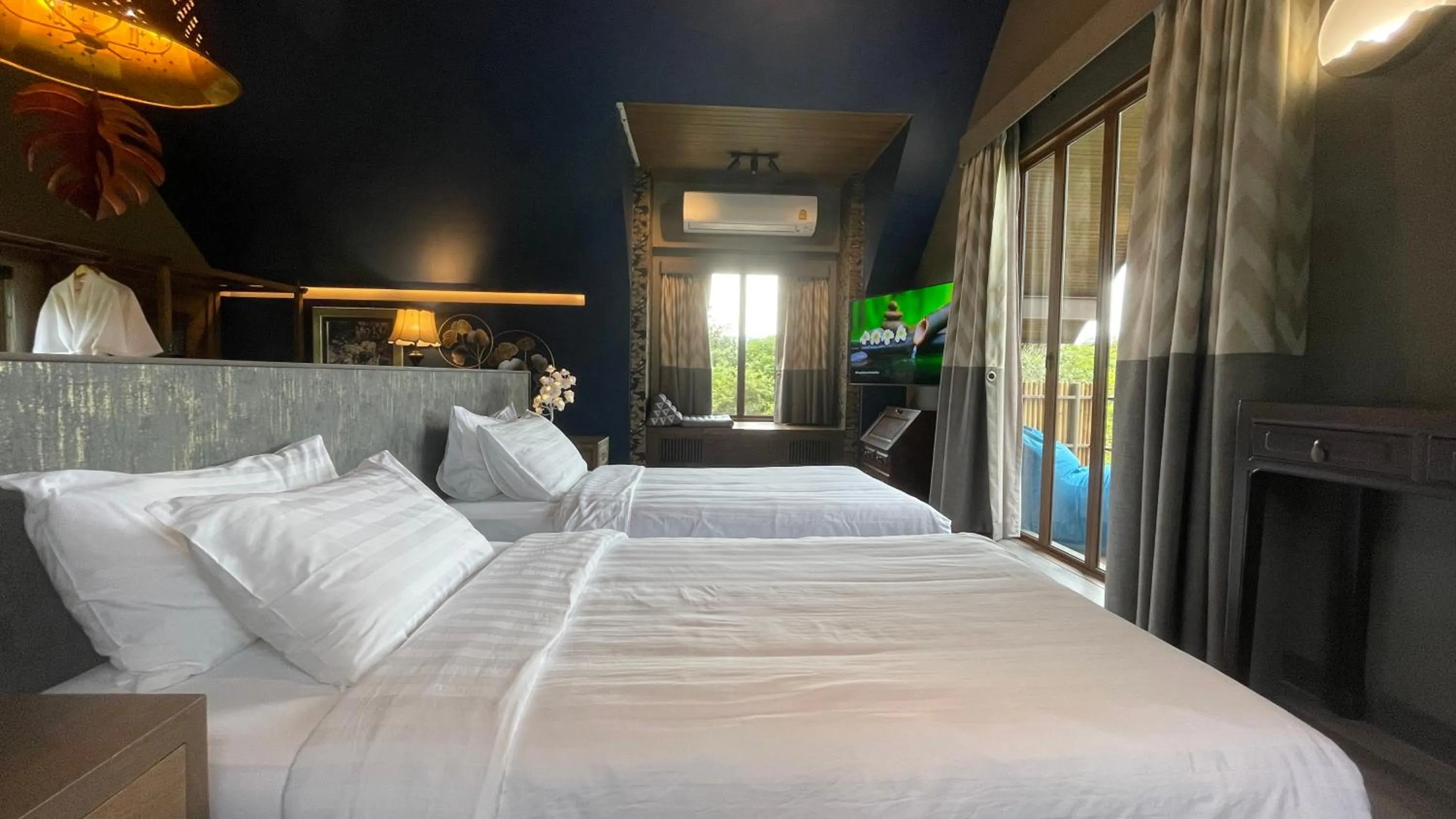 Bed in Yatika Boutique Chiang Dao