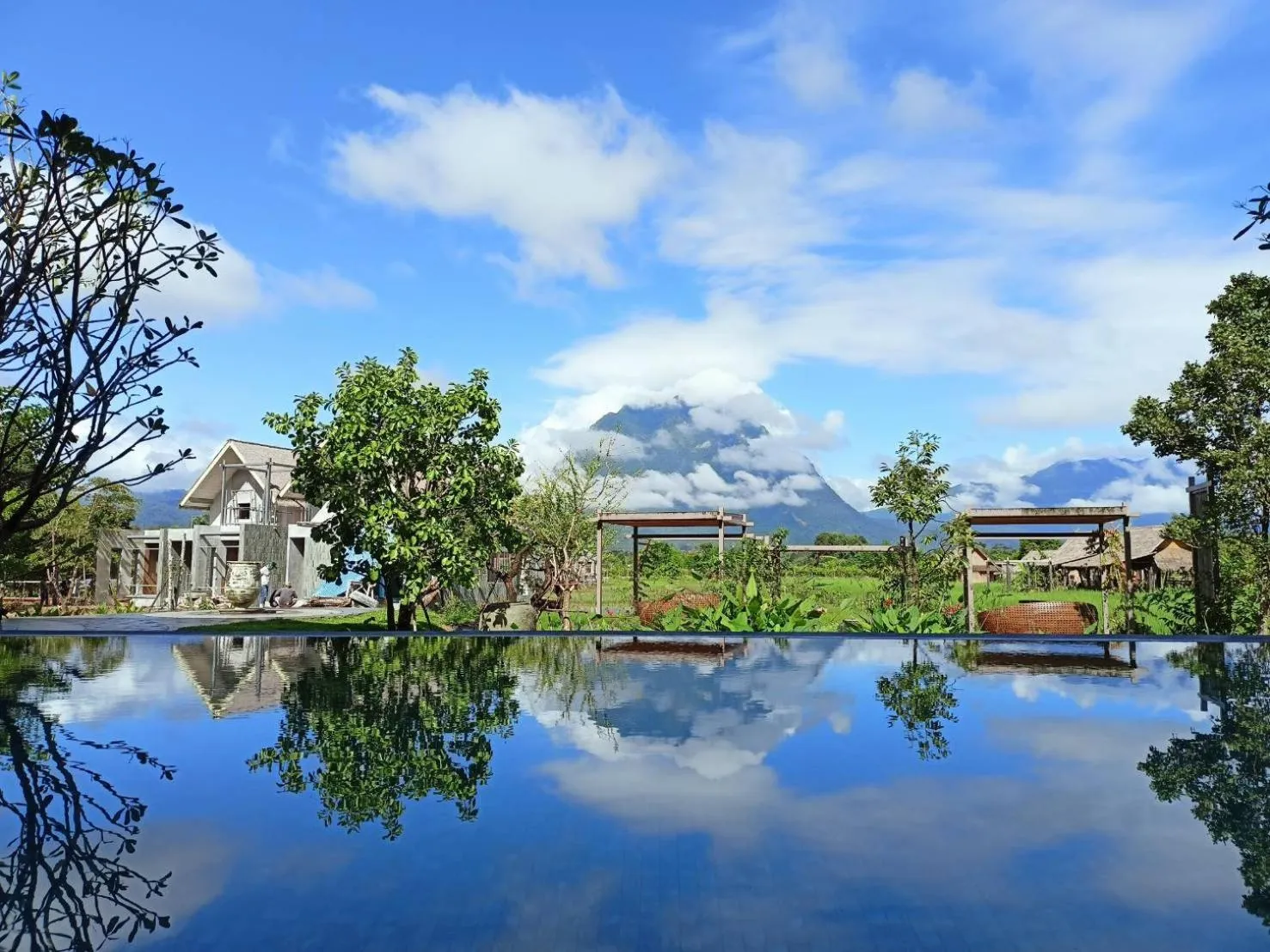 Swimming pool in Yatika Boutique Chiang Dao