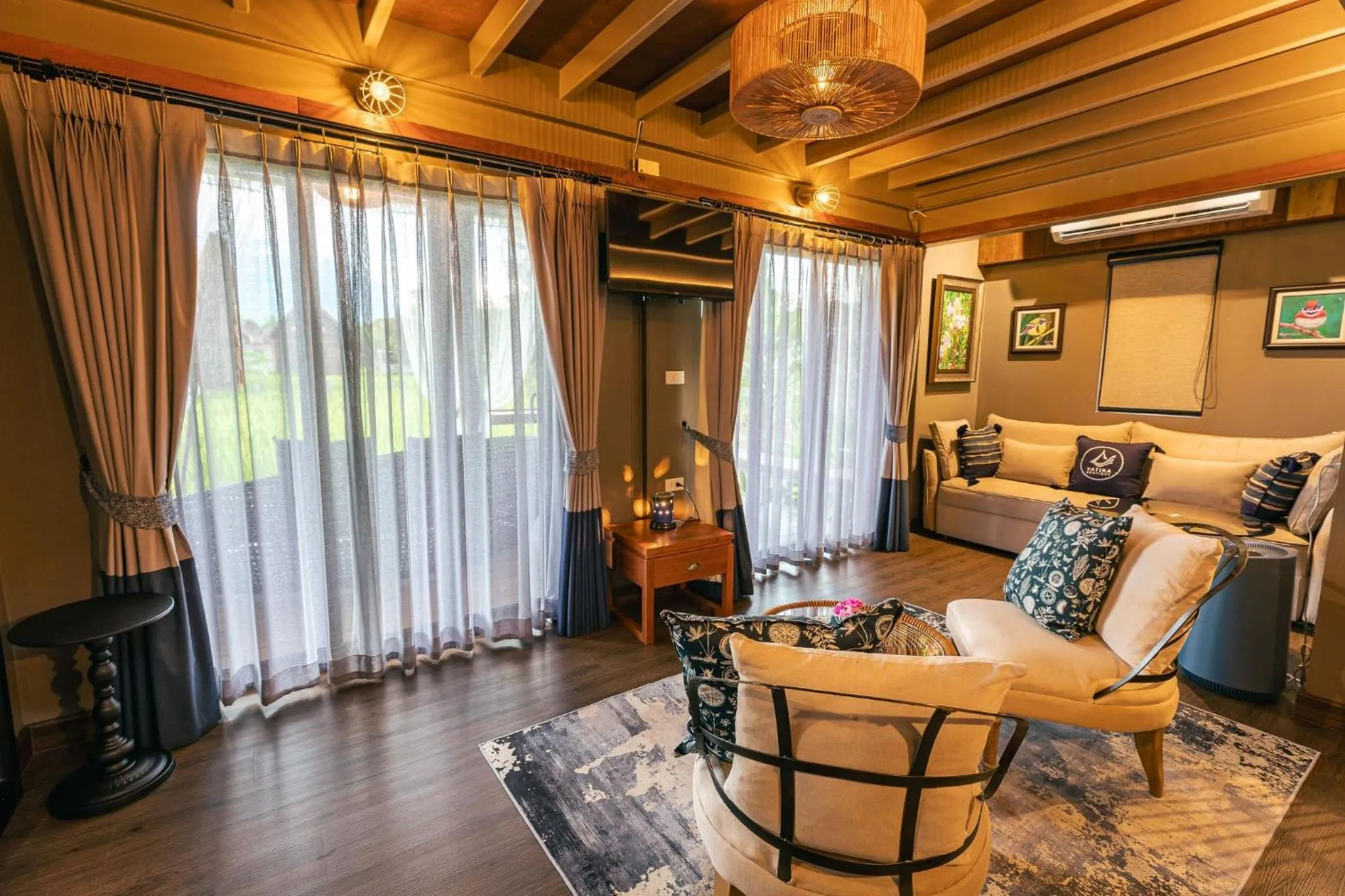 Living room in Yatika Boutique Chiang Dao