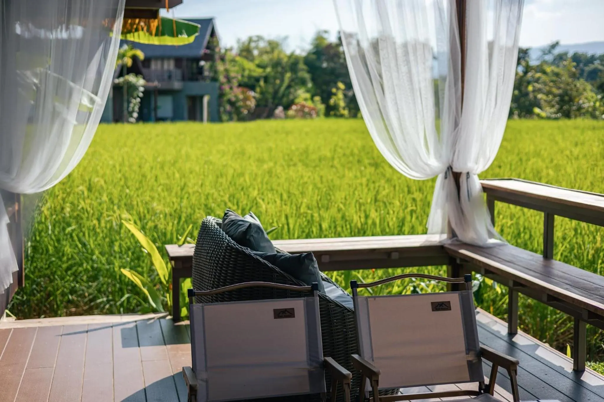 Natural landscape in Yatika Boutique Chiang Dao