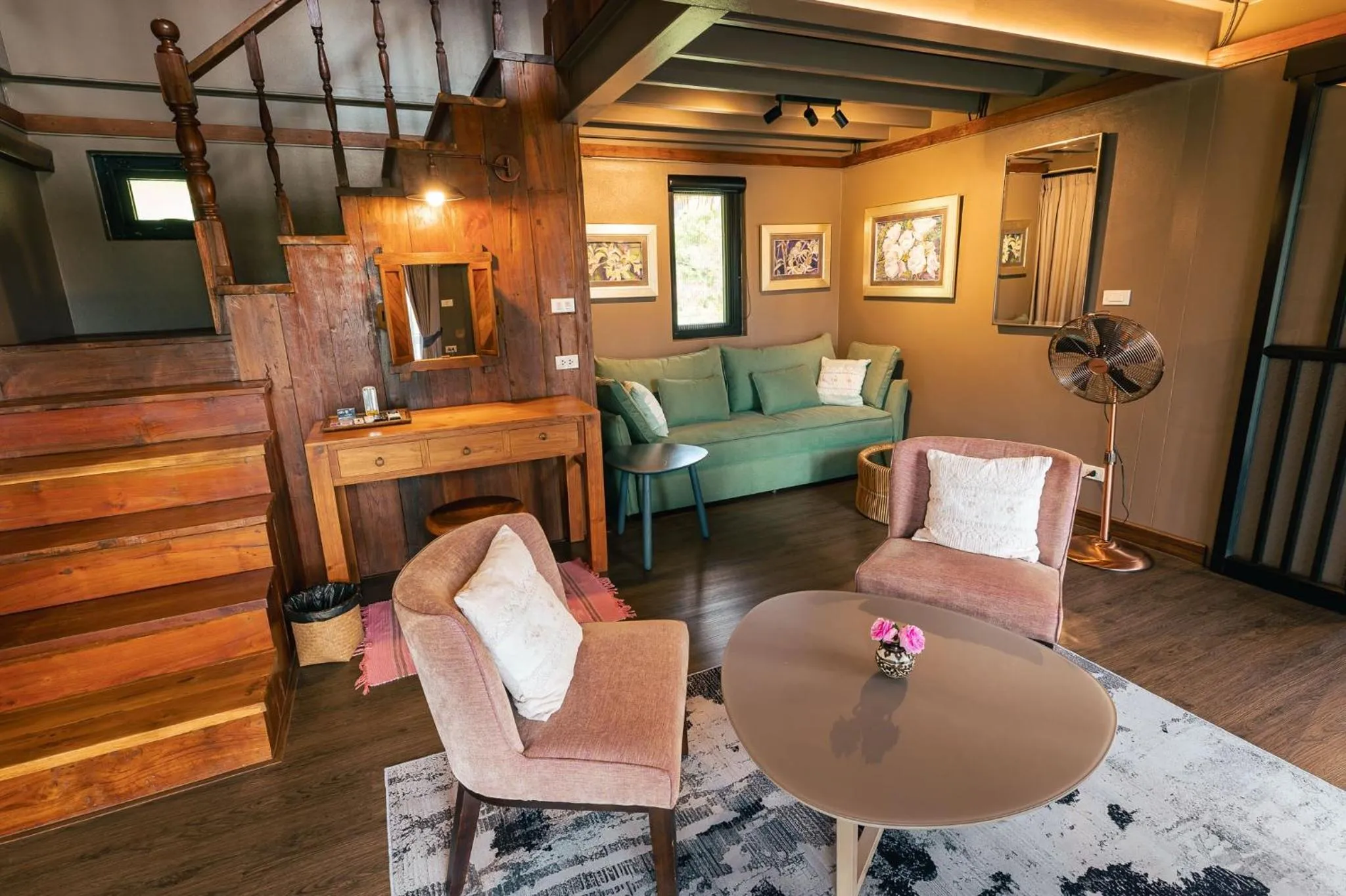 Living room in Yatika Boutique Chiang Dao