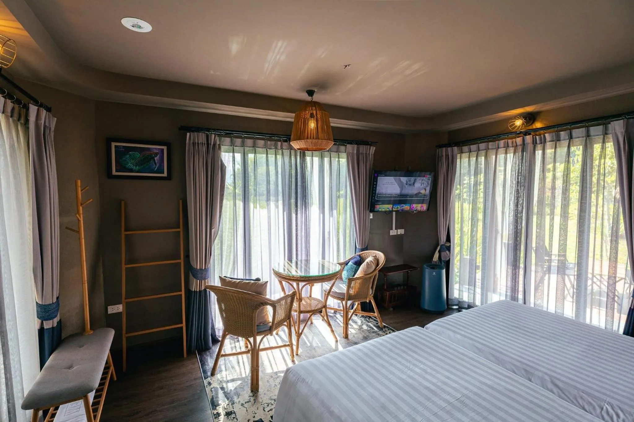 TV and multimedia, Bed in Yatika Boutique Chiang Dao