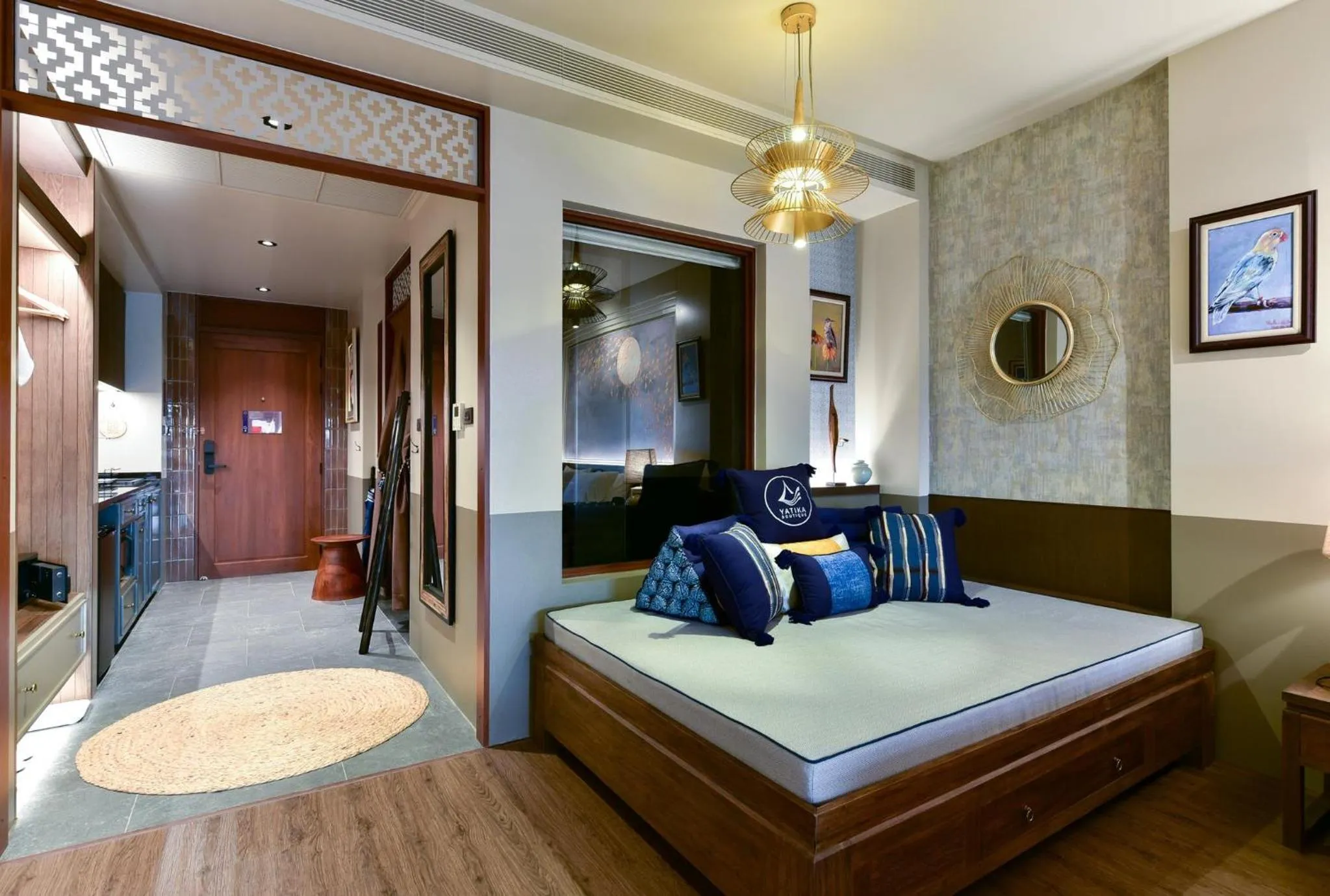 Photo of the whole room, Bed in Yatika Boutique Chiang Dao