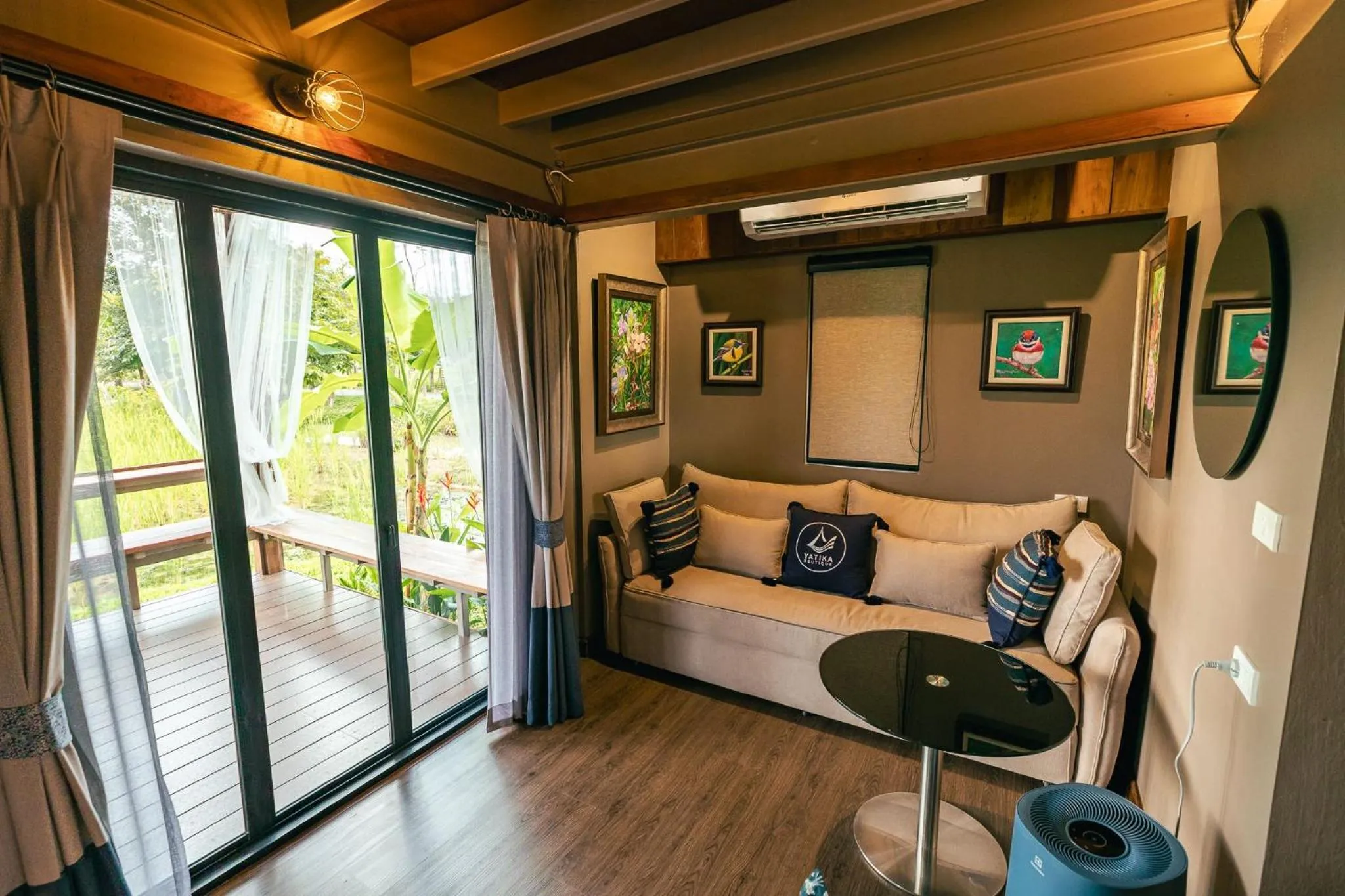 Living room in Yatika Boutique Chiang Dao