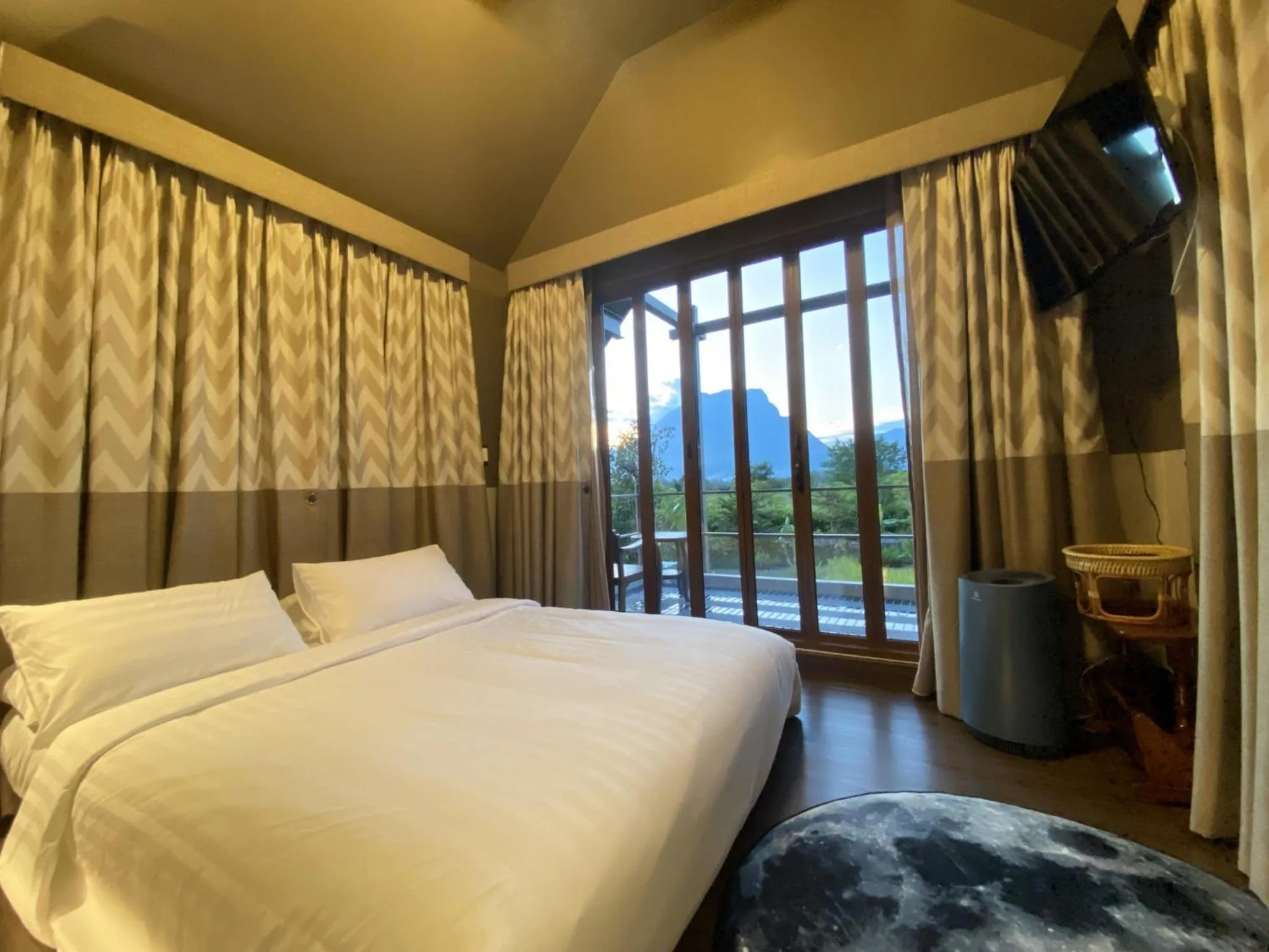 Bed in Yatika Boutique Chiang Dao