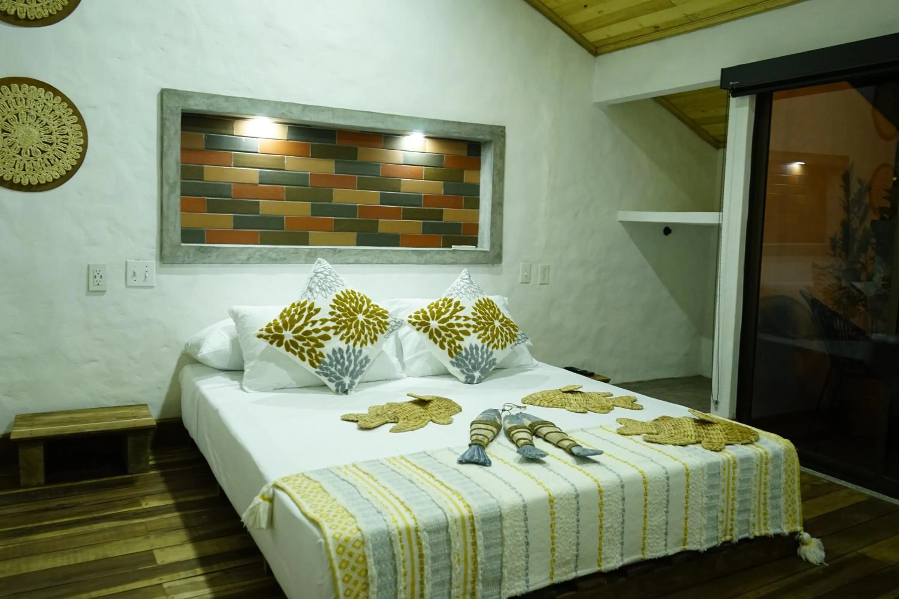 Bed in Honda Colonial Magdalena Resort