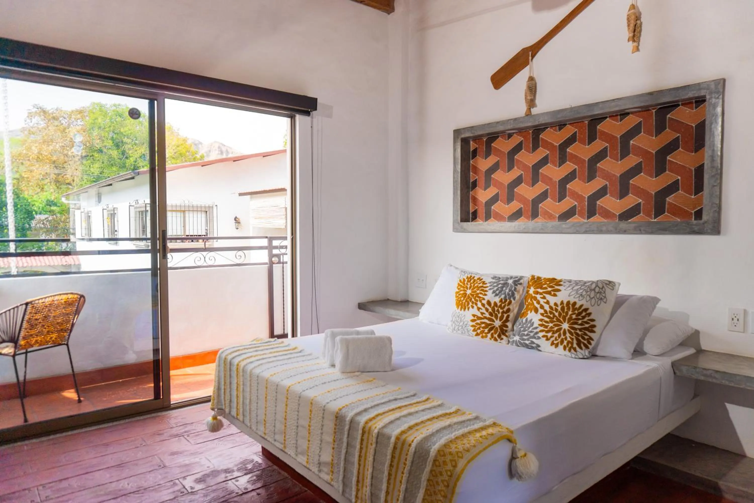 Bed in Honda Colonial Magdalena Resort