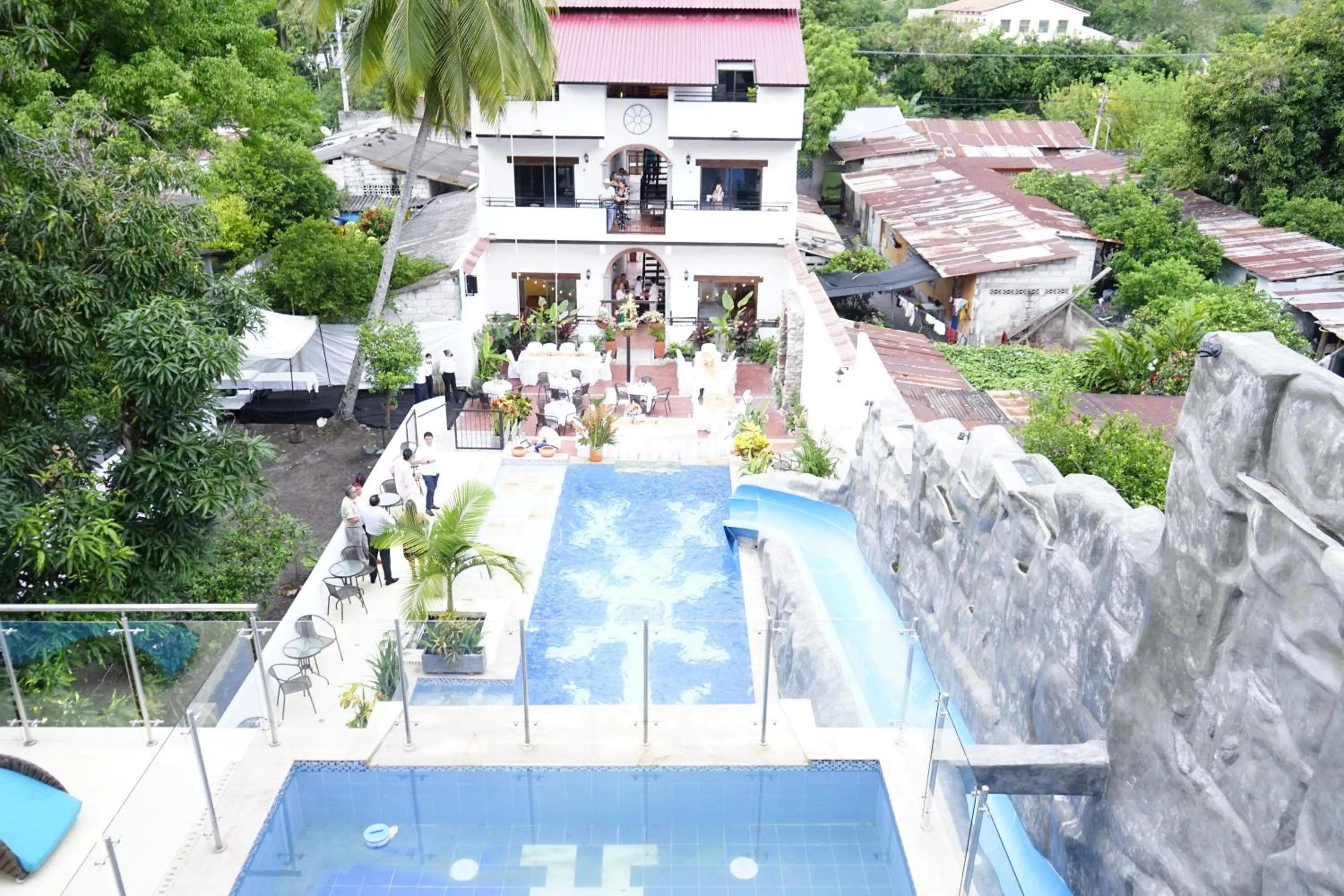 Swimming pool in Honda Colonial Magdalena Resort