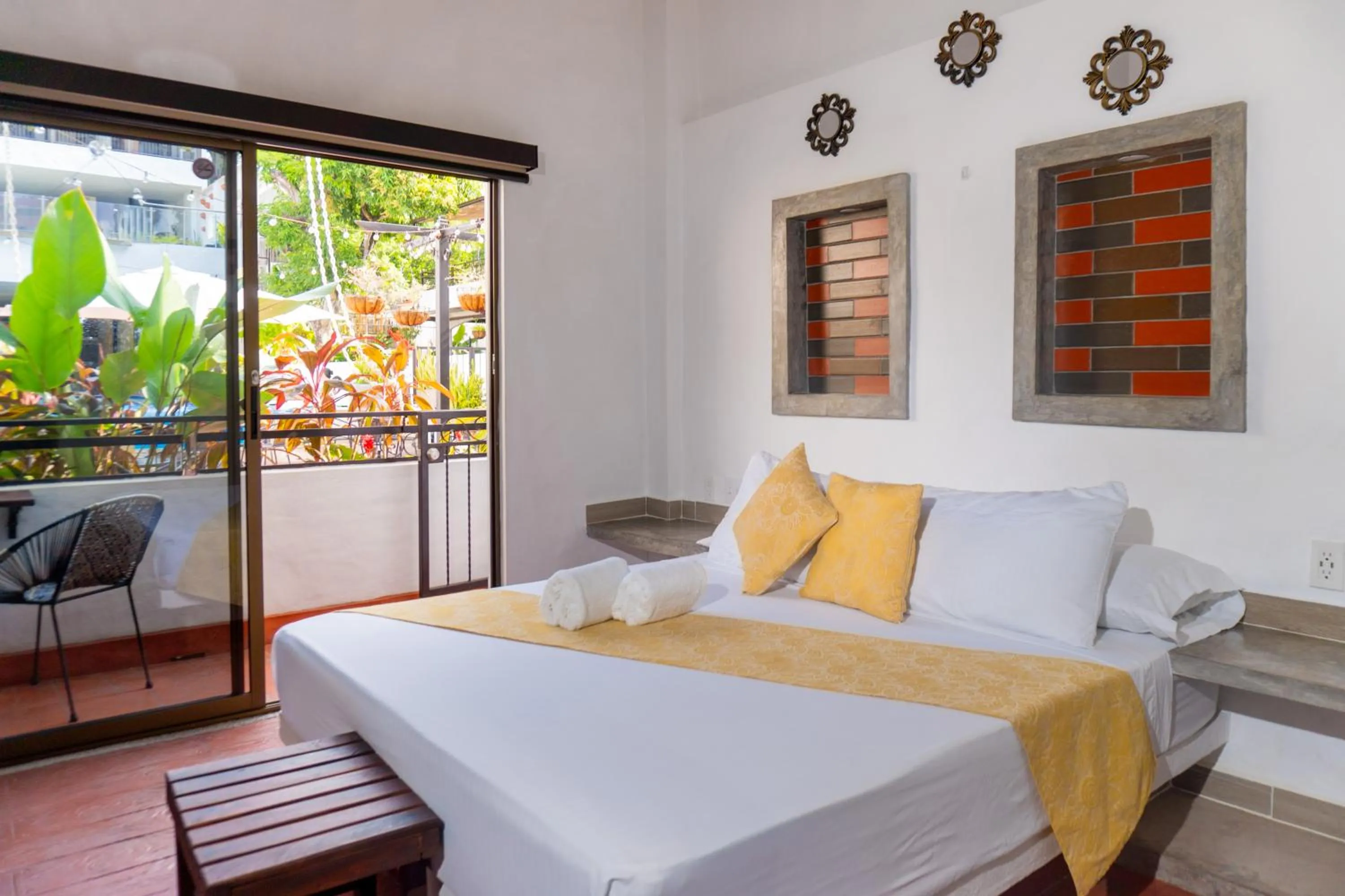 Bed in Honda Colonial Magdalena Resort