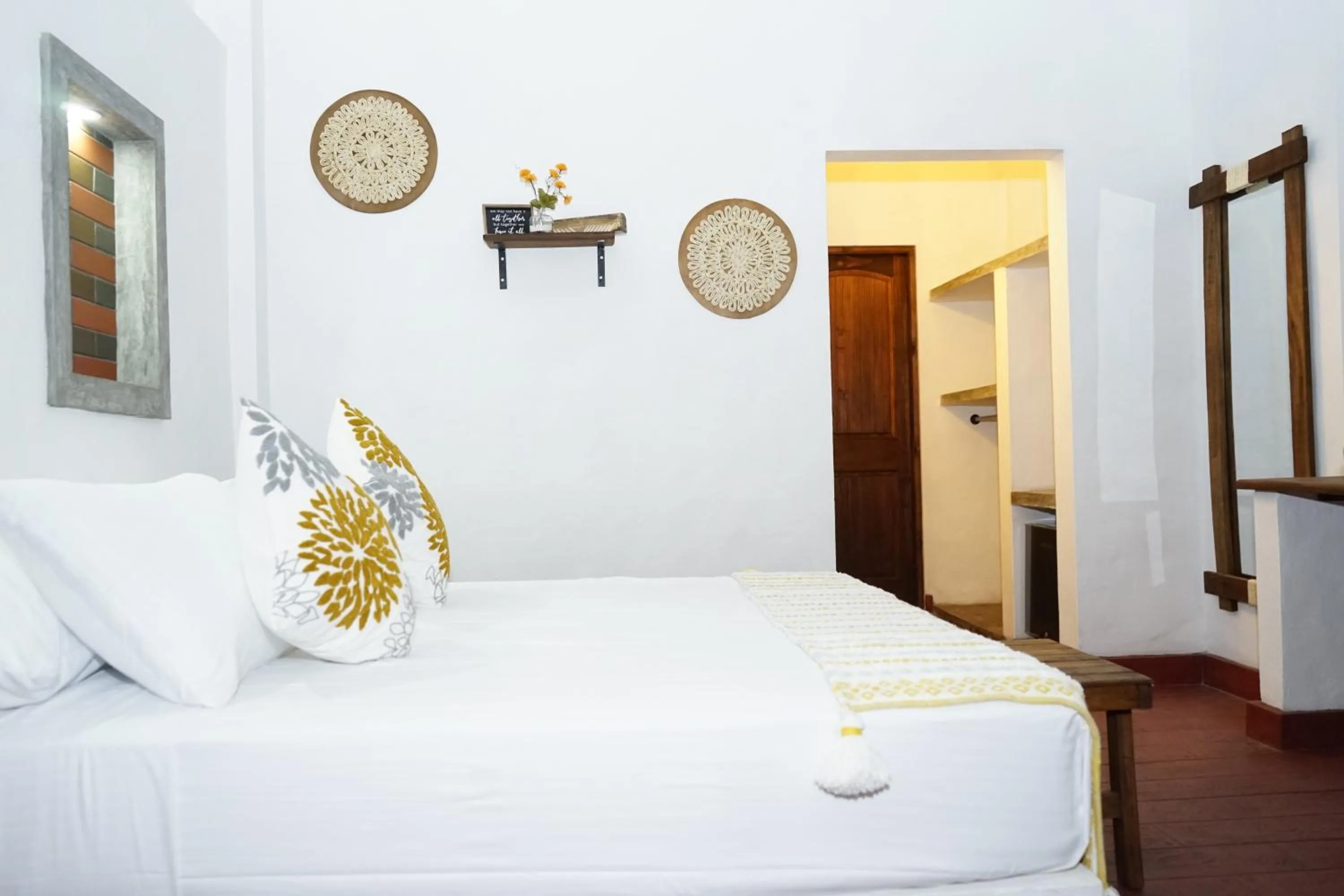 Bed in Honda Colonial Magdalena Resort