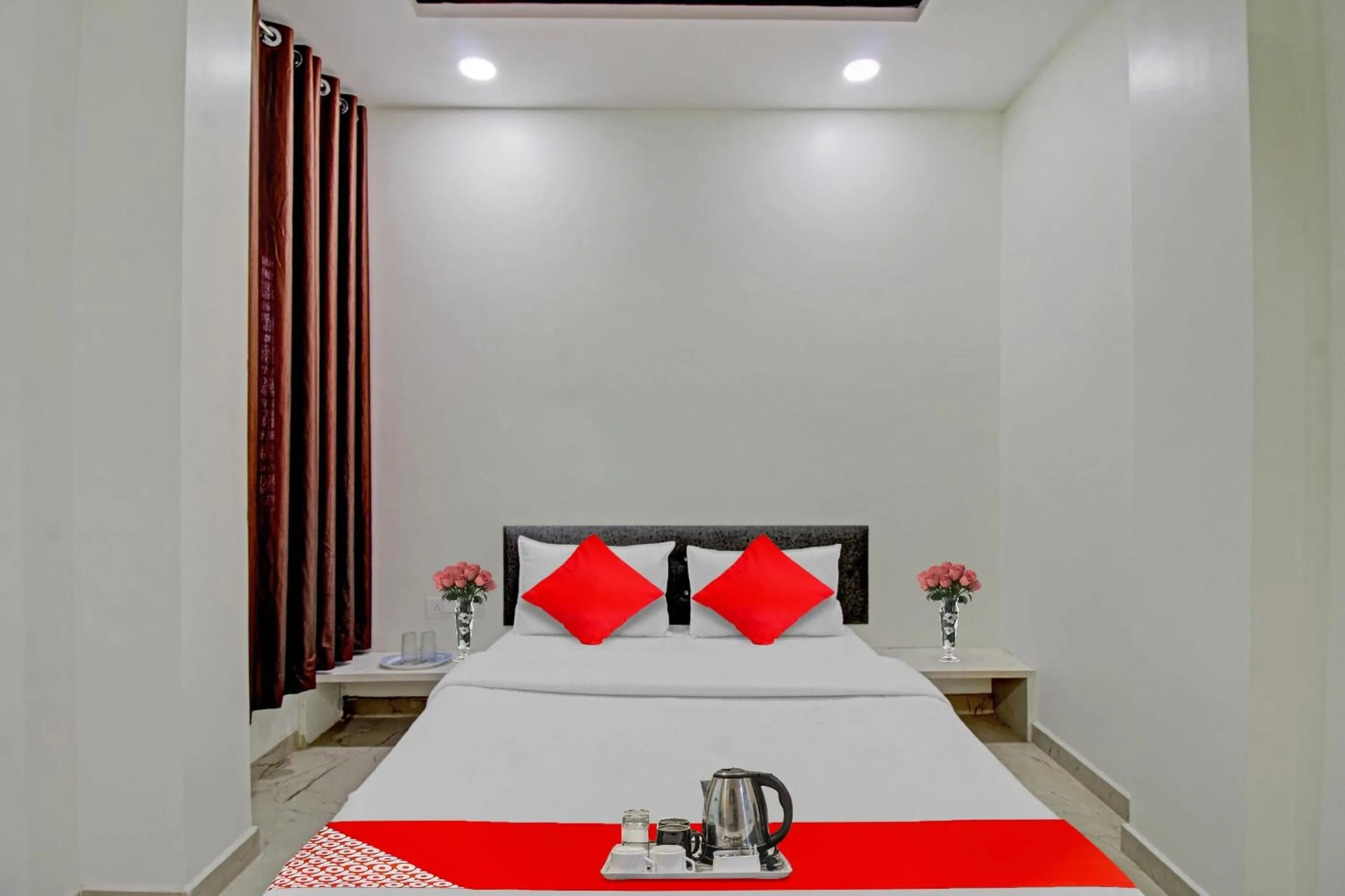 Bedroom, Bed in Hotel O Dhurva Inn