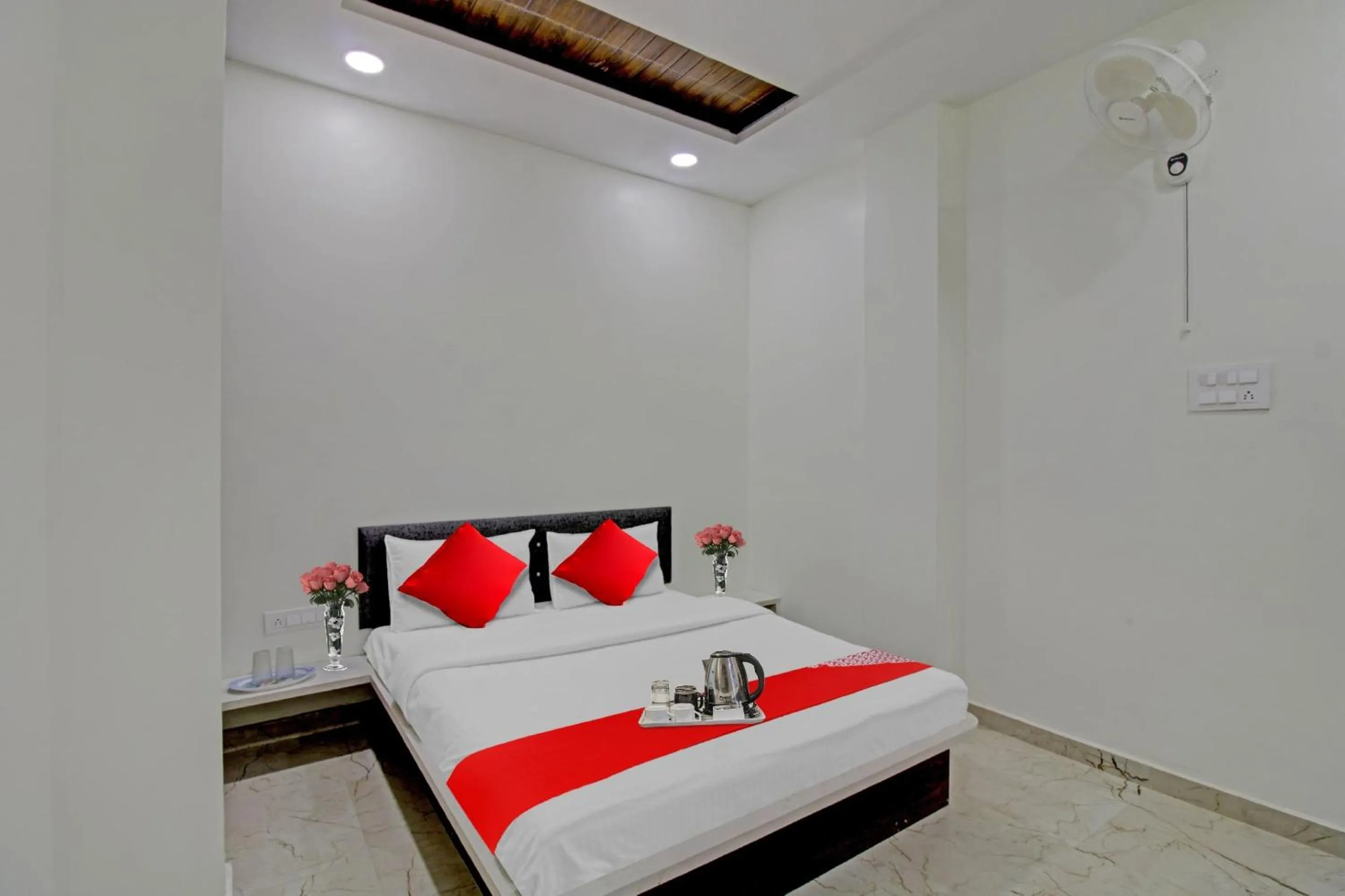 Bedroom, Bed in Hotel O Dhurva Inn