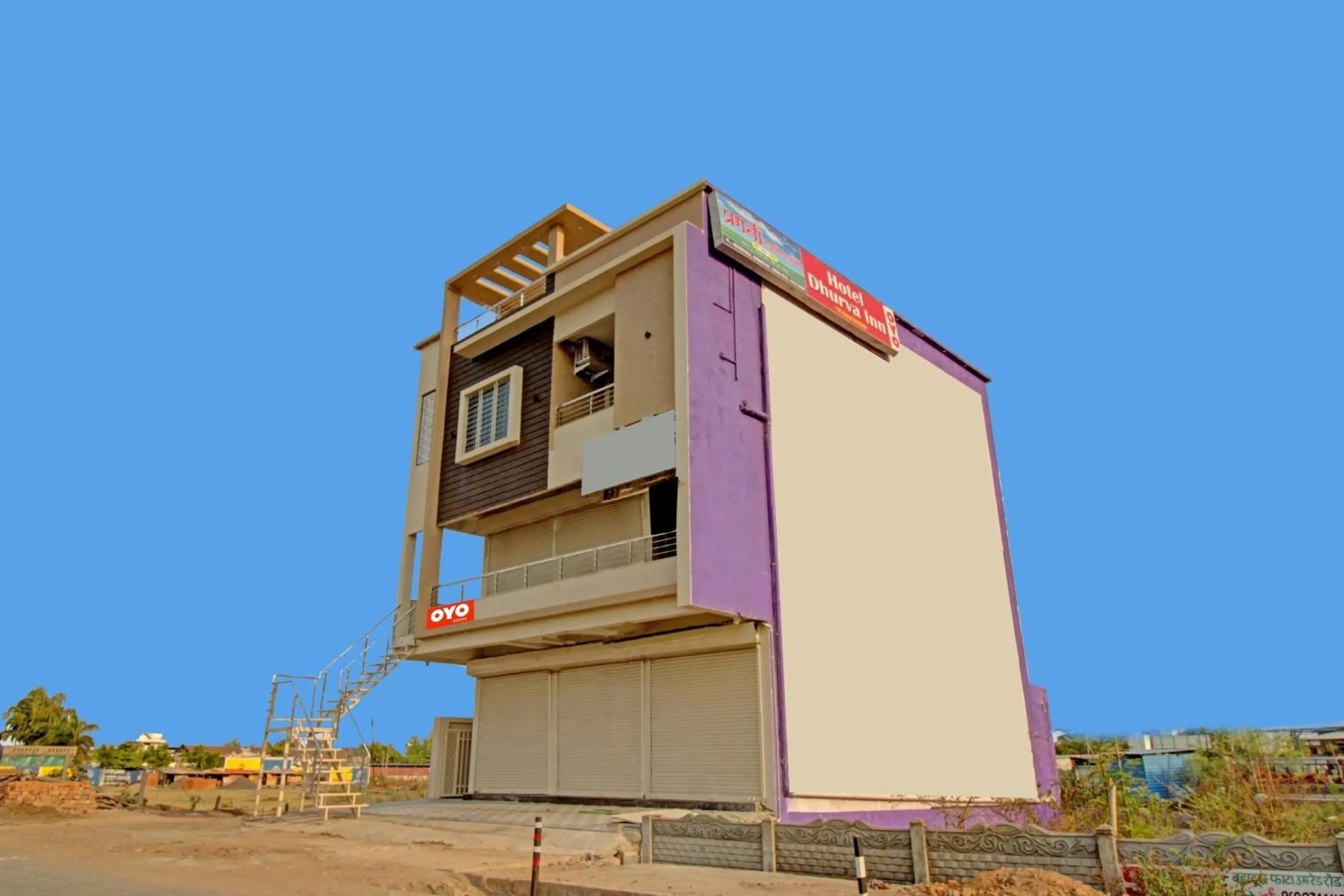 Facade/entrance in Hotel O Dhurva Inn