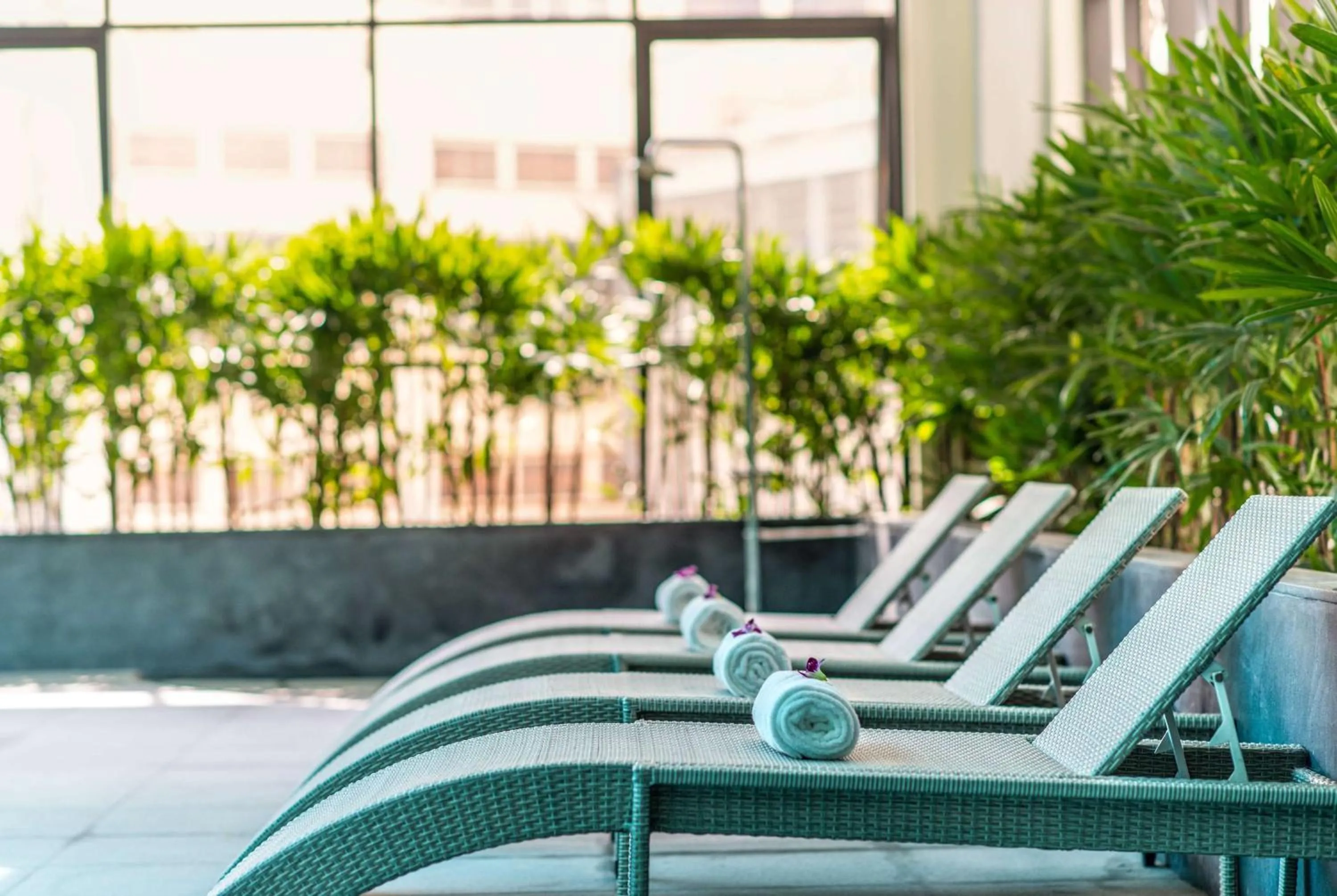Pool view in Hotel Soleil Ha Long, Trademark Collection by Wyndham