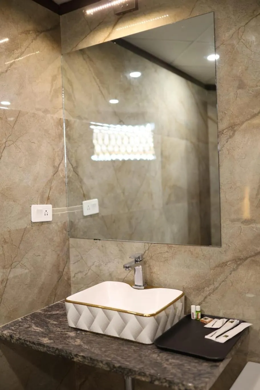 Bathroom in Bamboo Saa Mulberry Resort Pushkar