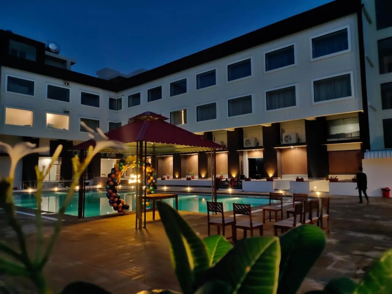 Property building in Bamboo Saa Mulberry Resort Pushkar