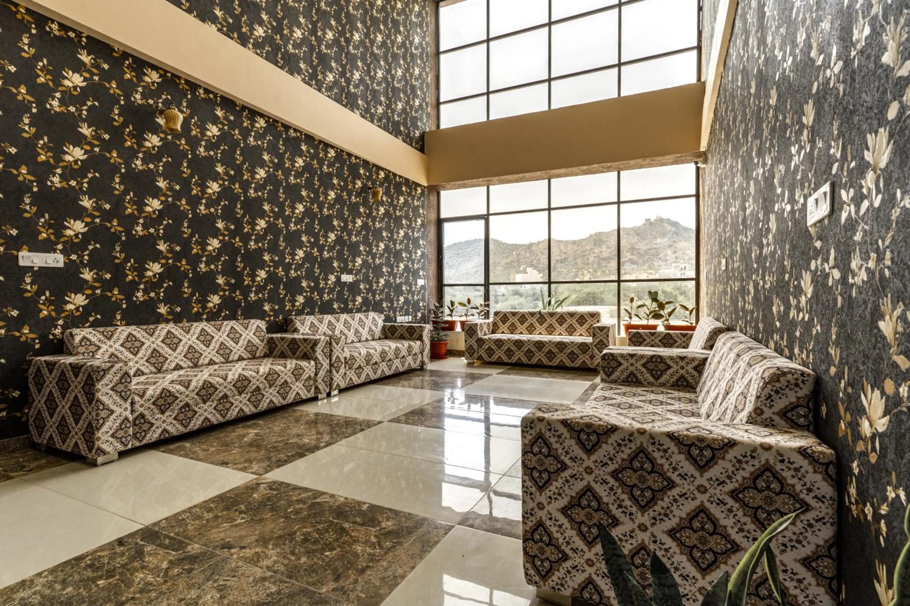 Lobby or reception in Bamboo Saa Mulberry Resort Pushkar