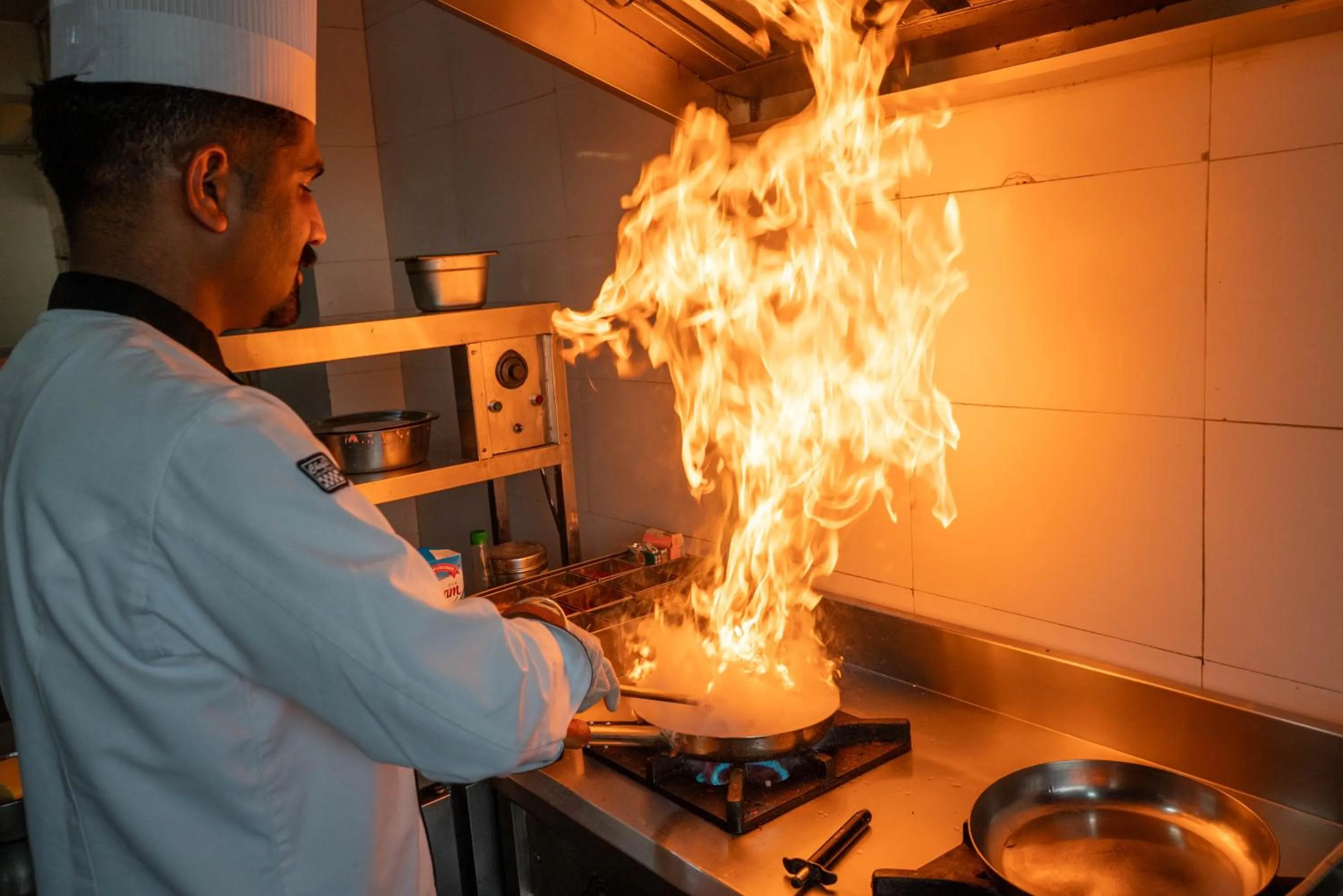 kitchen in Bamboo Saa Mulberry Resort Pushkar