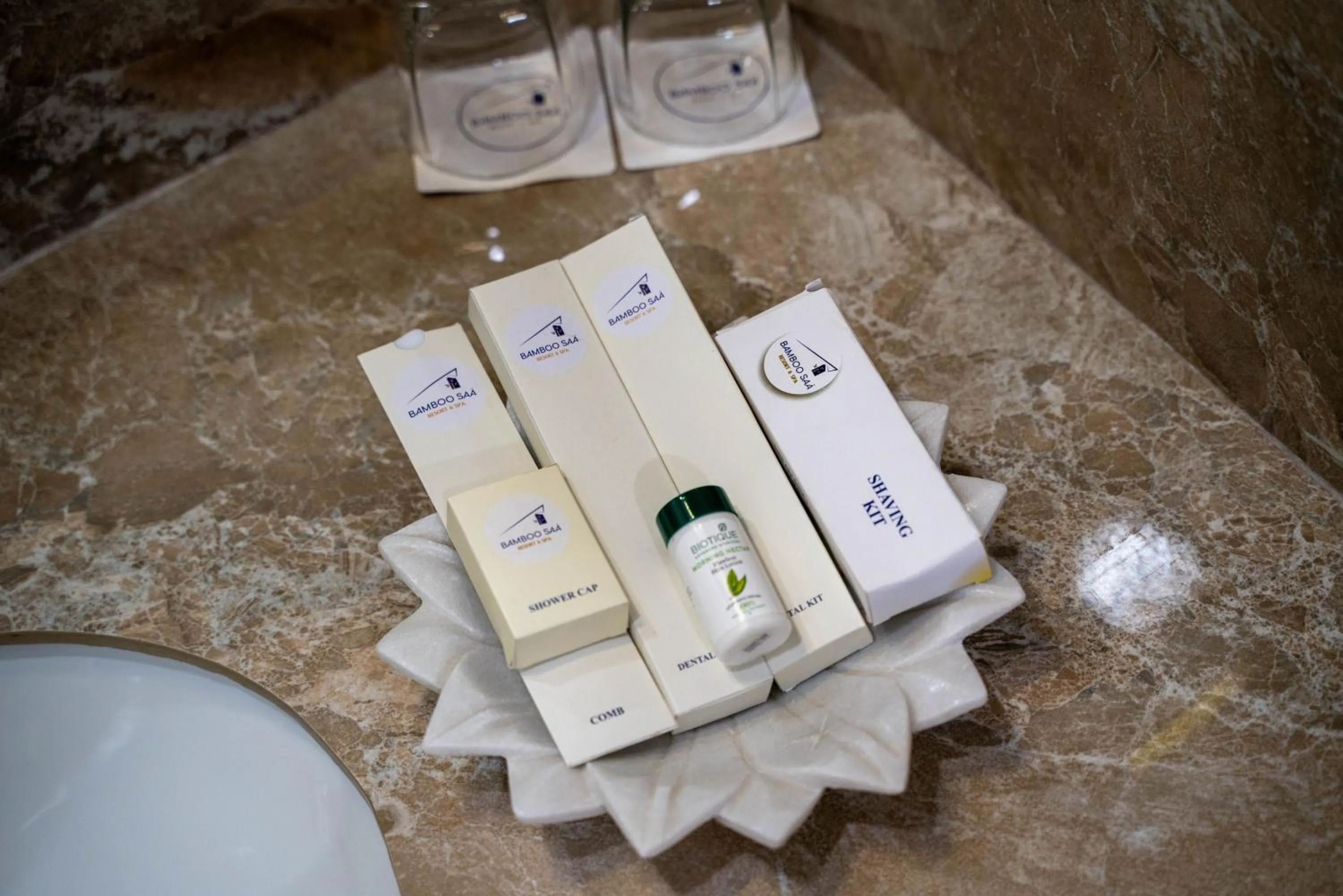 Bathroom in Bamboo Saa Mulberry Resort Pushkar