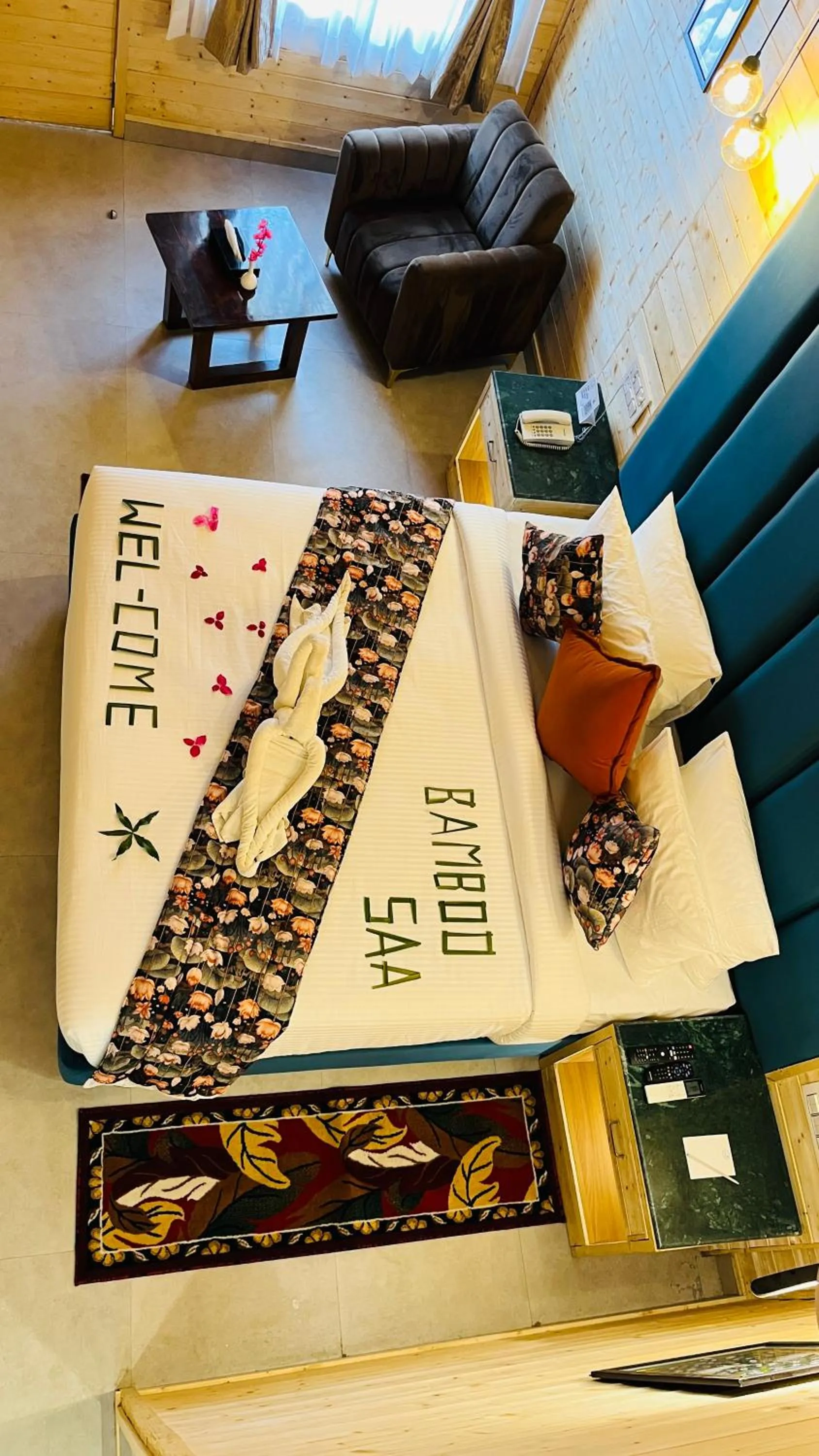 Bedroom in Bamboo Saa Mulberry Resort Pushkar